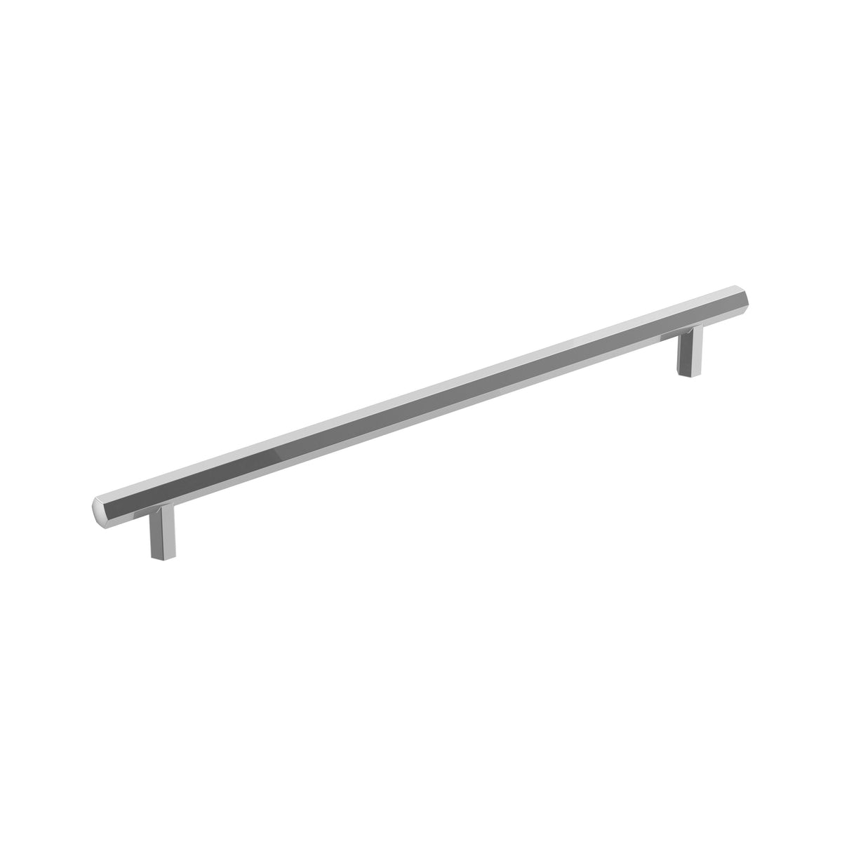 Caliber 101/16 inch (256mm) CentertoCenter Polished Chrome Cabinet Pull