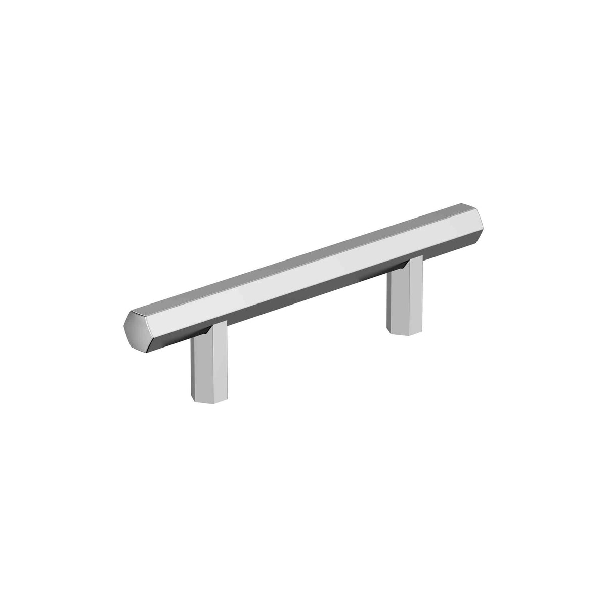 Caliber 3 inch (76mm) CentertoCenter Polished Chrome Cabinet Pull