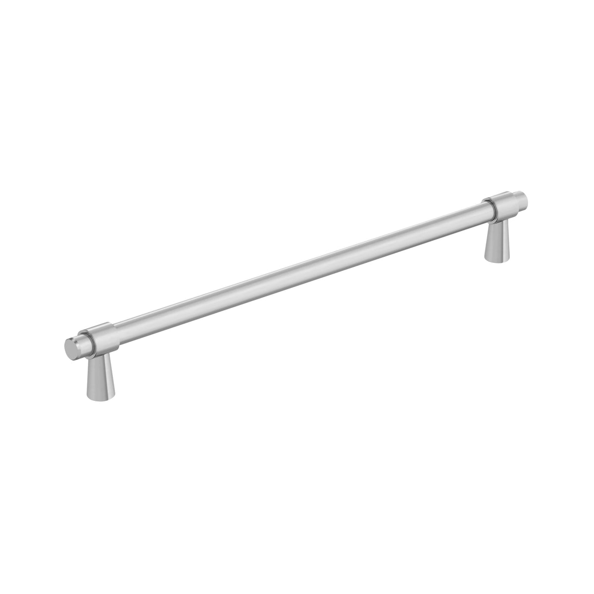 Destine 813/16 inch (224mm) CentertoCenter Polished Chrome Cabinet Pull