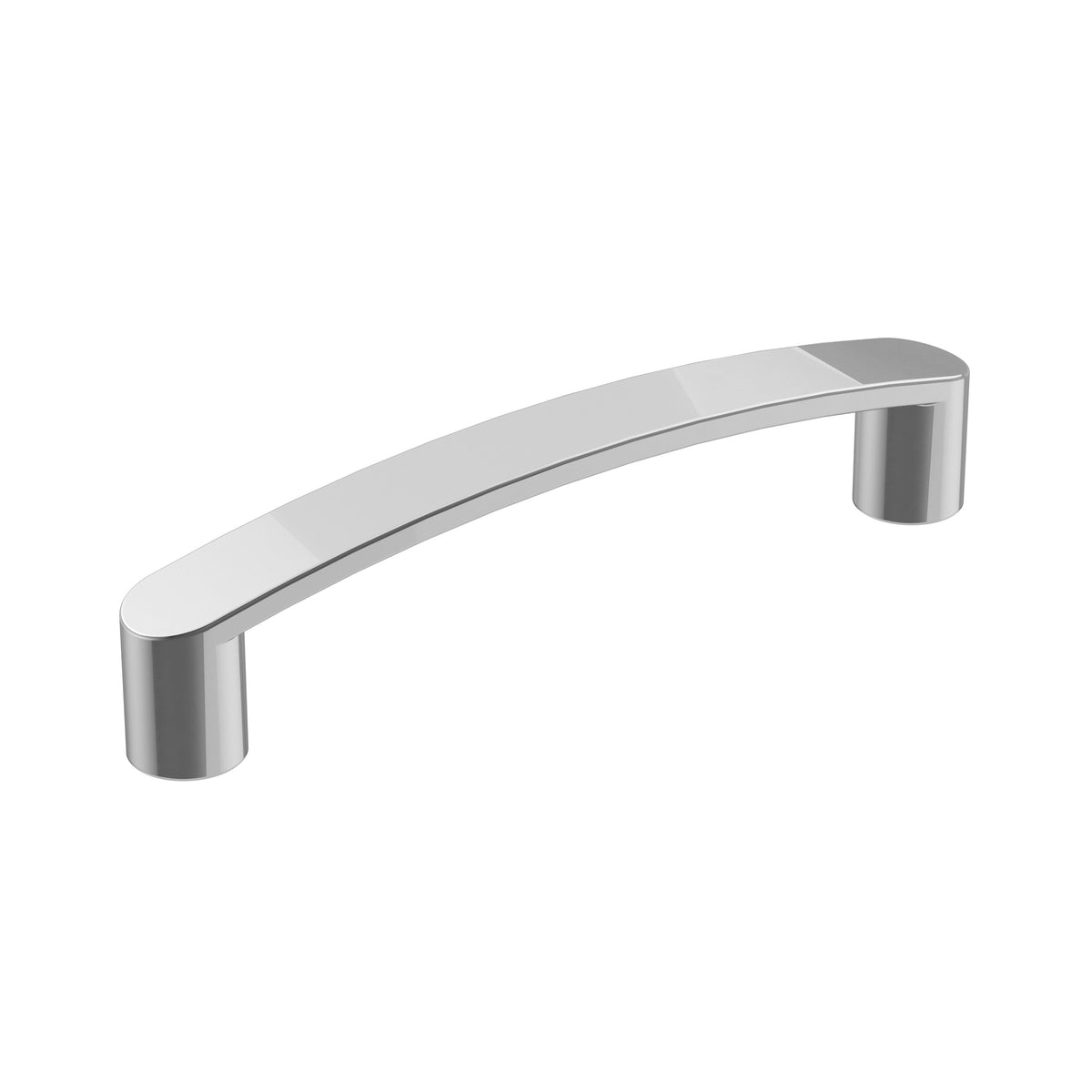 Rift 33/4 inch (96mm) CentertoCenter Polished Chrome Cabinet Pull