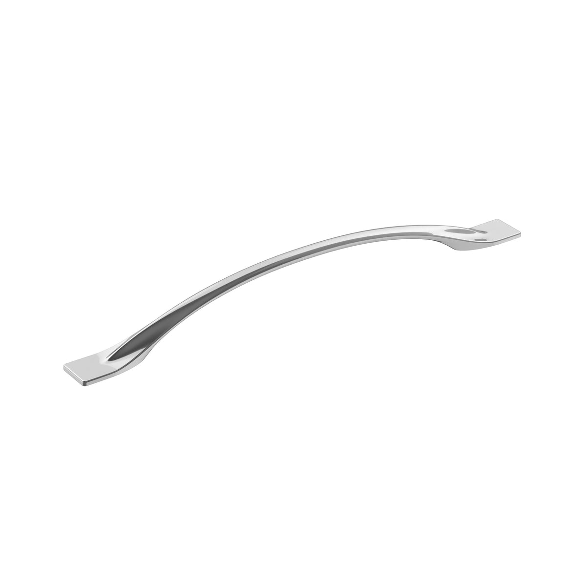 Uprise 813/16 inch (224mm) CentertoCenter Polished Chrome Cabinet Pull