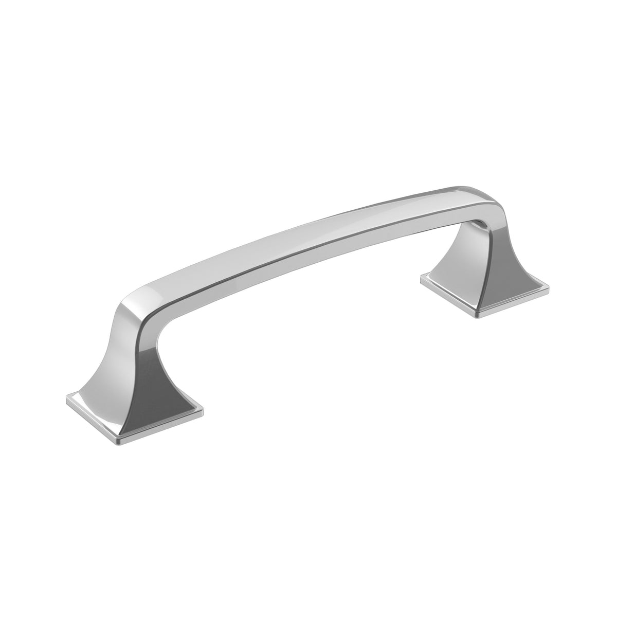 Ville 33/4 inch (96mm) CentertoCenter Polished Chrome Cabinet Pull