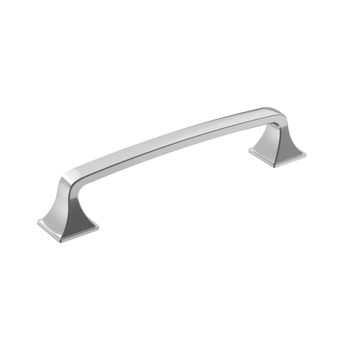 Ville 51/16 inch (128mm) CentertoCenter Polished Chrome Cabinet Pull