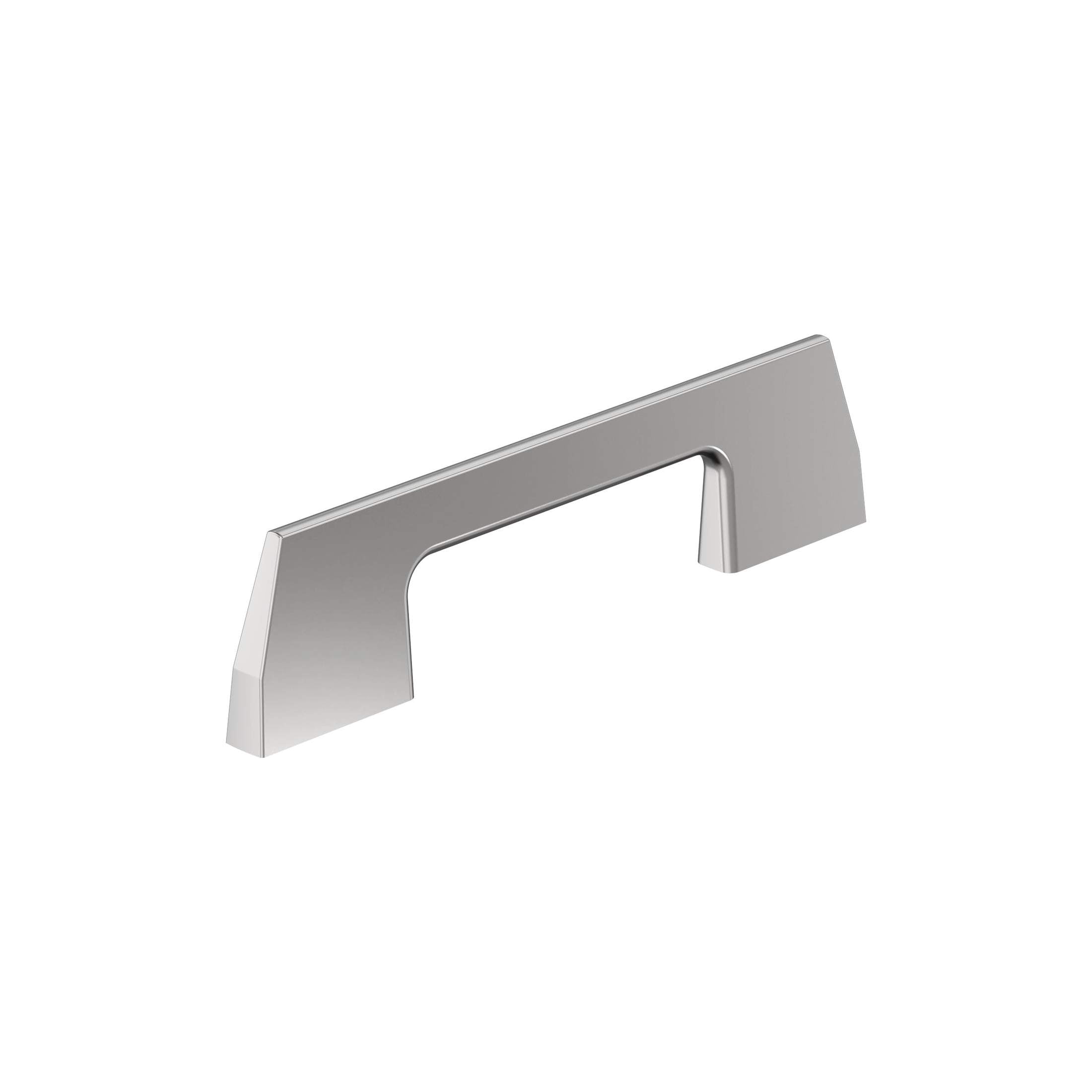 Angle 3 inch (76mm) CentertoCenter Polished Chrome Cabinet Pull