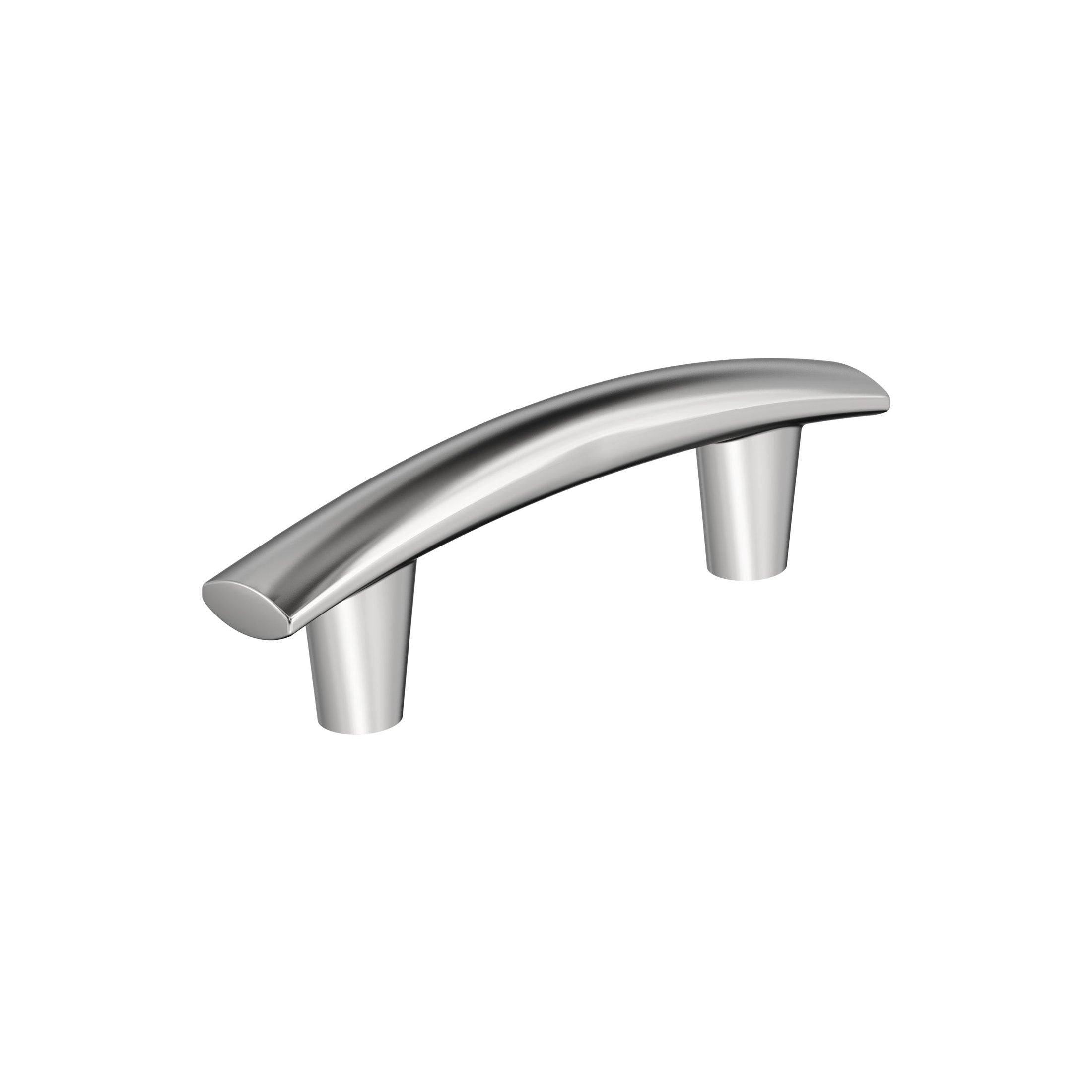 Willow 3 inch (76mm) CentertoCenter Polished Chrome Cabinet Pull