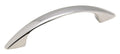 Arc 3 inch (76mm) CentertoCenter Polished Chrome Cabinet Pull