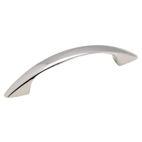 Arc 3 inch (76mm) CentertoCenter Polished Chrome Cabinet Pull