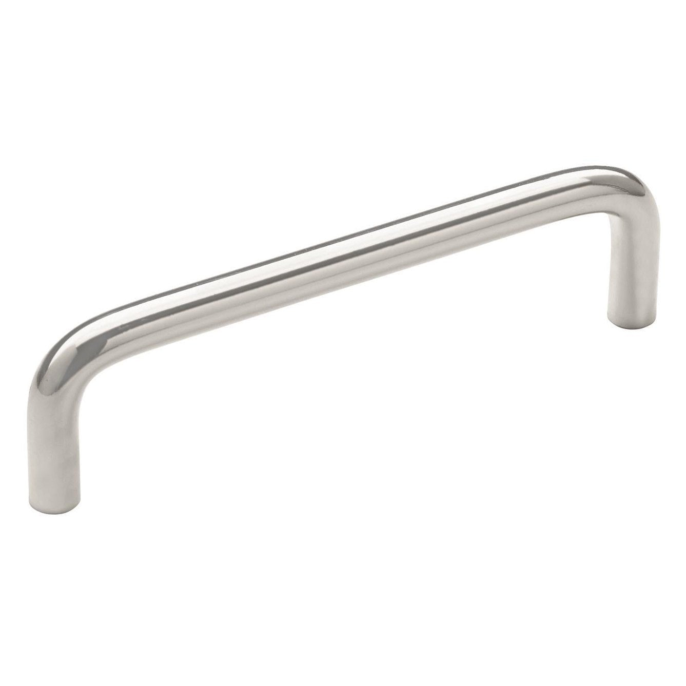 Wire Pulls 4 inch (102mm) CentertoCenter Polished Chrome Cabinet Pull