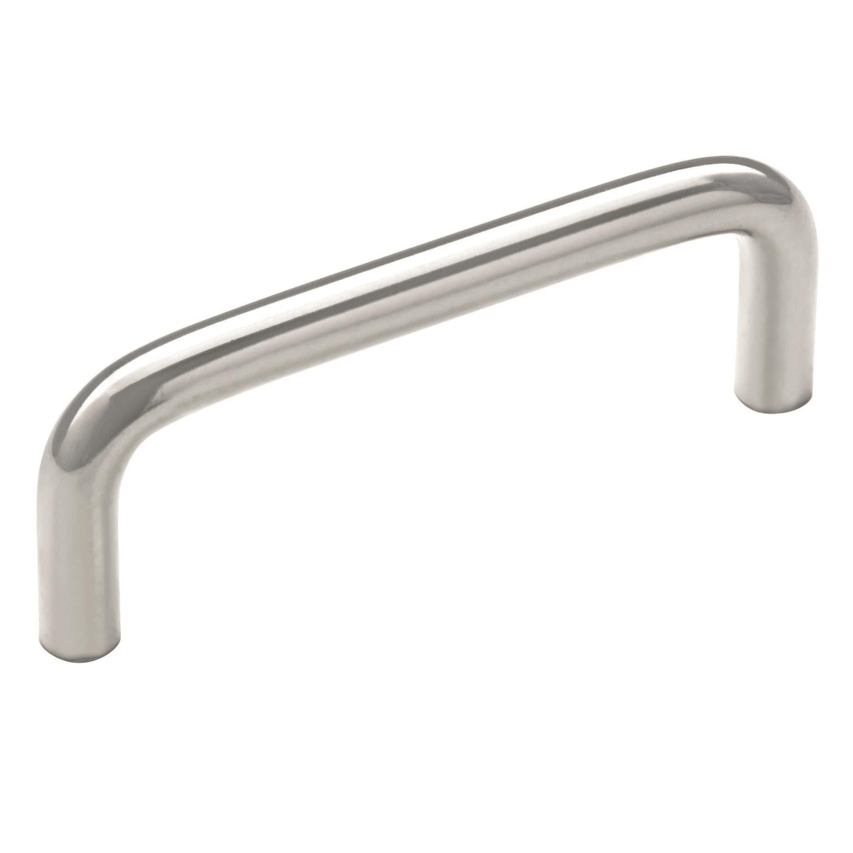 Wire Pulls 3 inch (76mm) CentertoCenter Polished Chrome Cabinet Pull