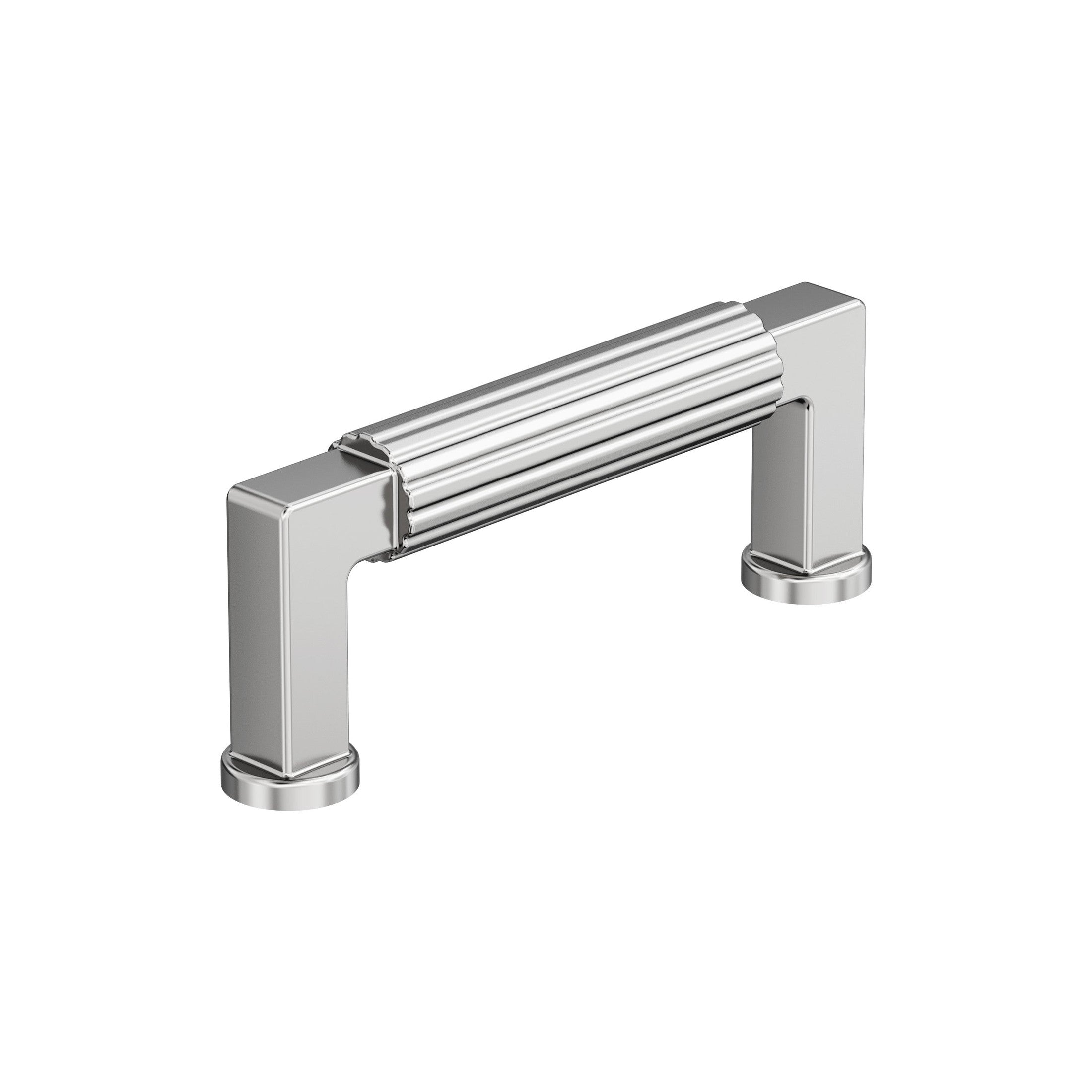 Ballard 3 inch (76mm) CentertoCenter Polished Chrome Cabinet Pull