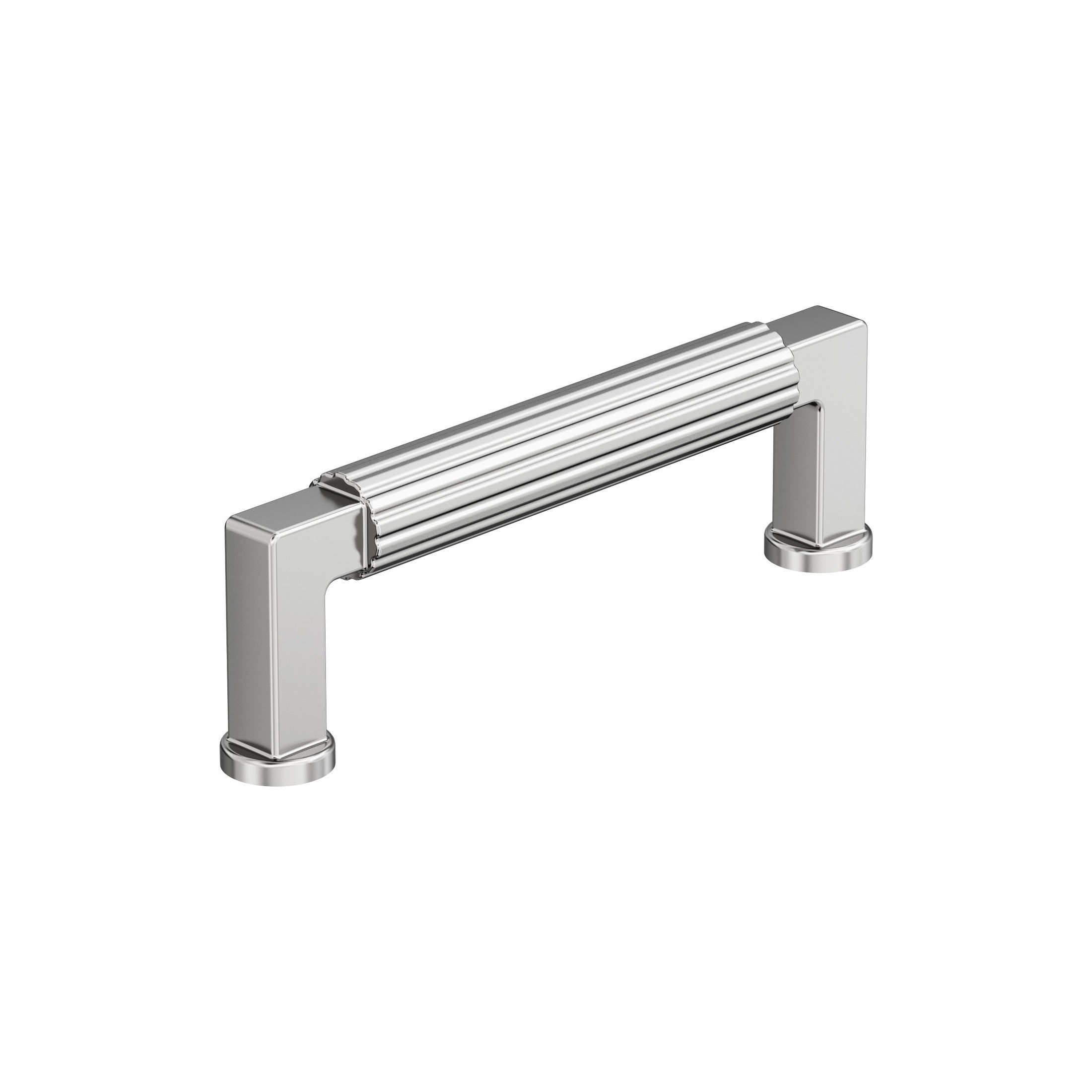 Ballard 33/4 inch (96mm) CentertoCenter Polished Chrome Cabinet Pull