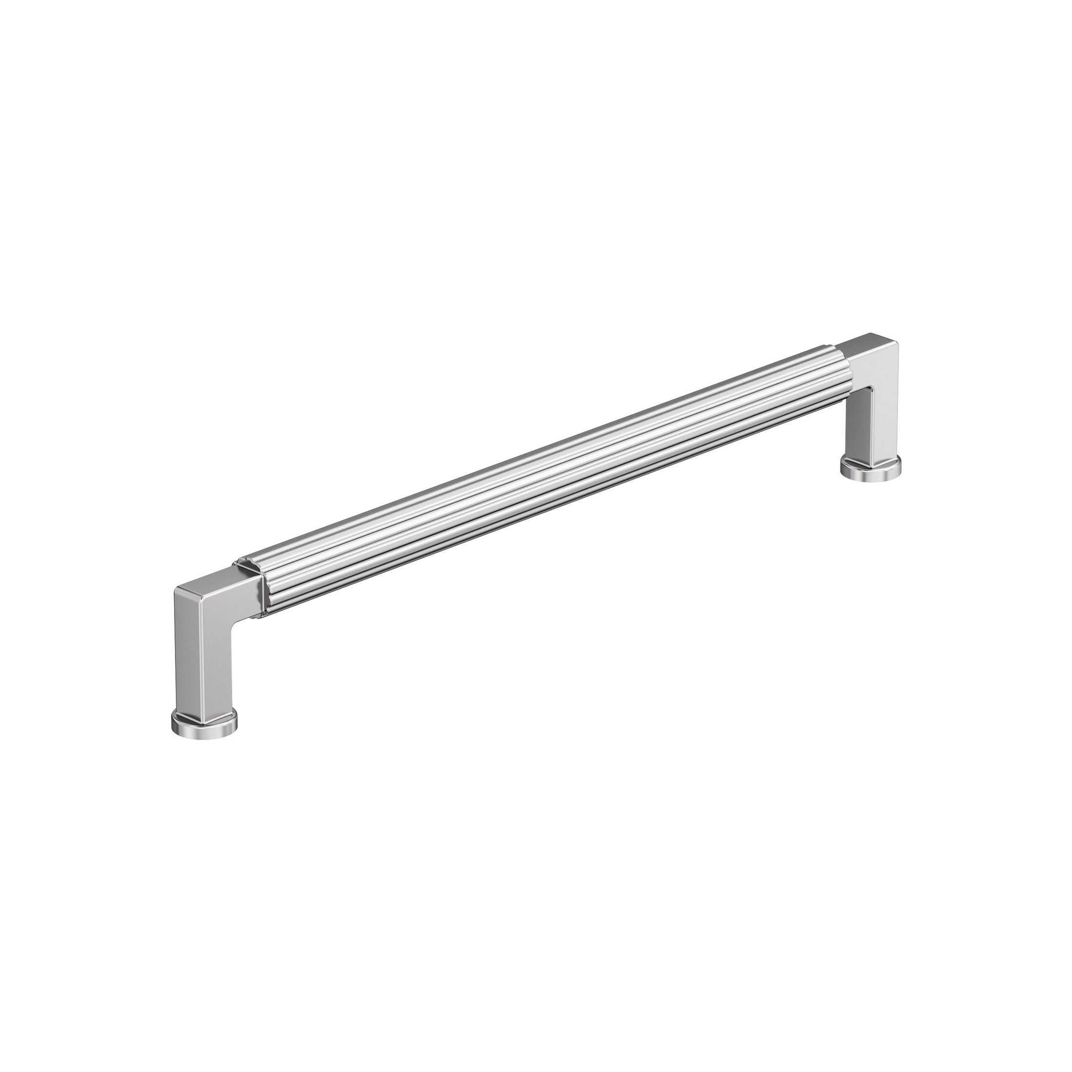 Ballard 813/16 inch (224mm) CentertoCenter Polished Chrome Cabinet Pull