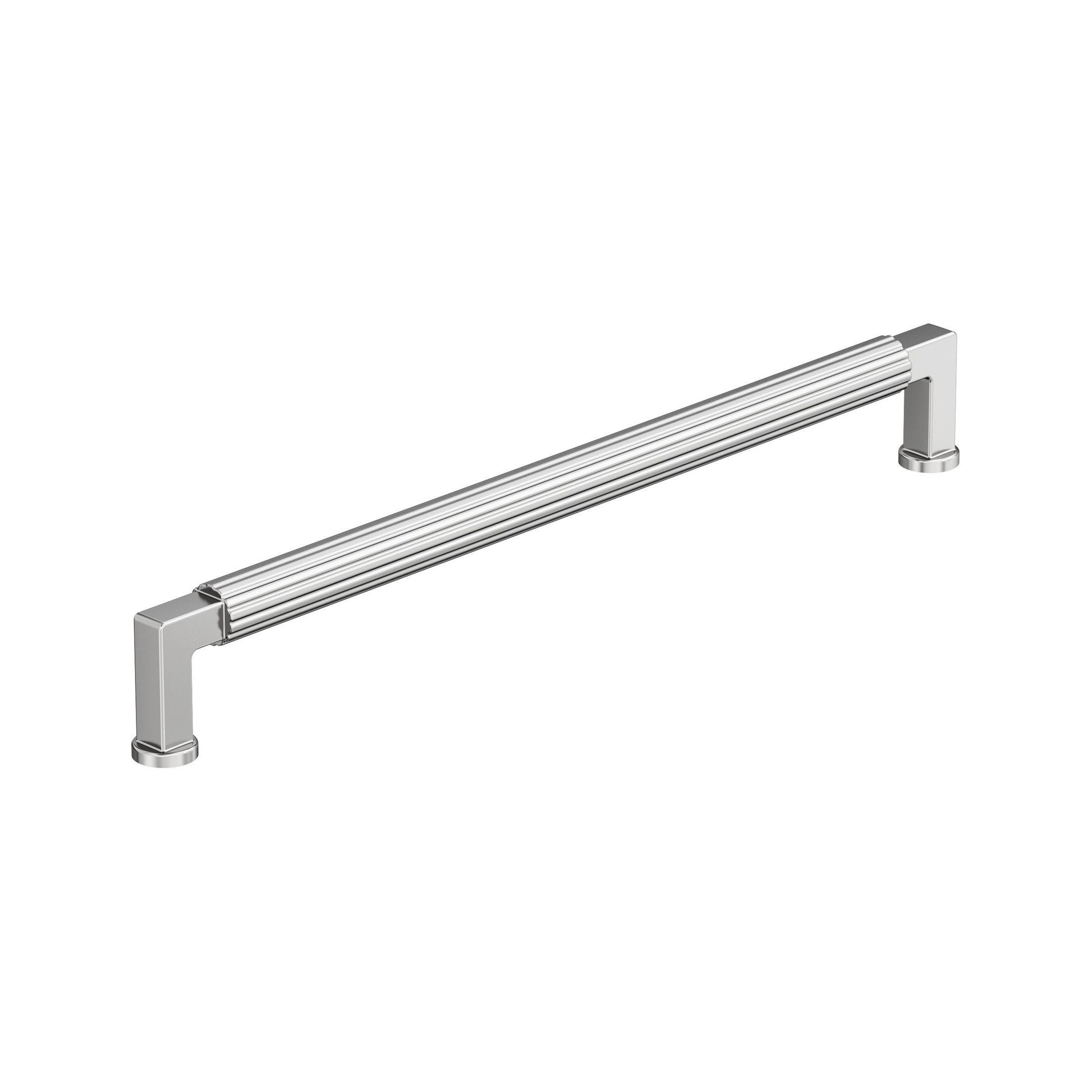 Ballard 101/16 inch (256mm) CentertoCenter Polished Chrome Cabinet Pull