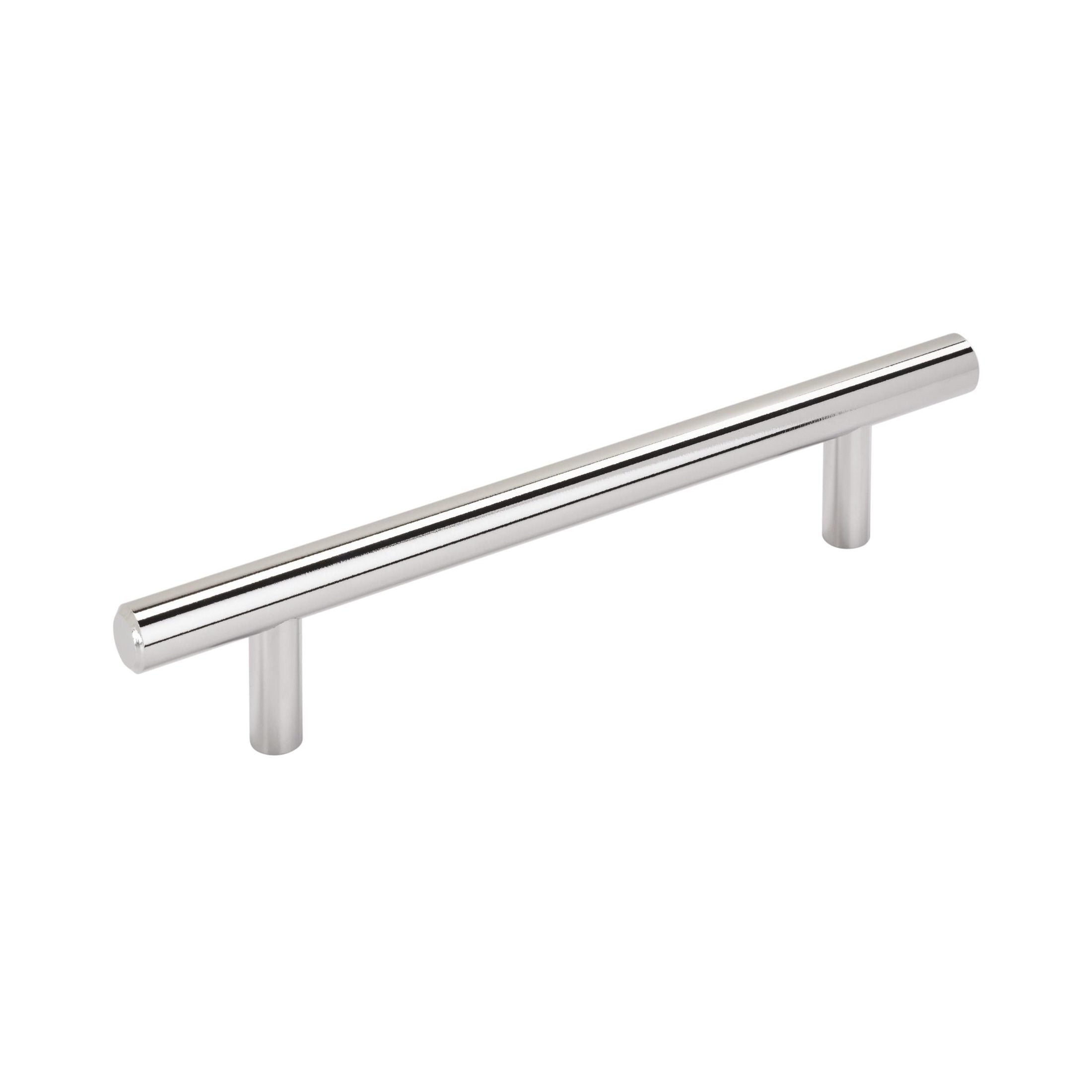 Bar Pulls 51/16 inch (128mm) CentertoCenter Polished Chrome Cabinet Pull