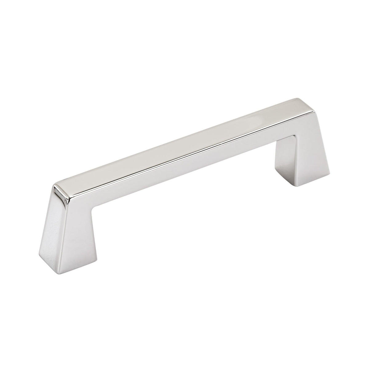 Blackrock 33/4 inch (96mm) CentertoCenter Polished Chrome Cabinet Pull