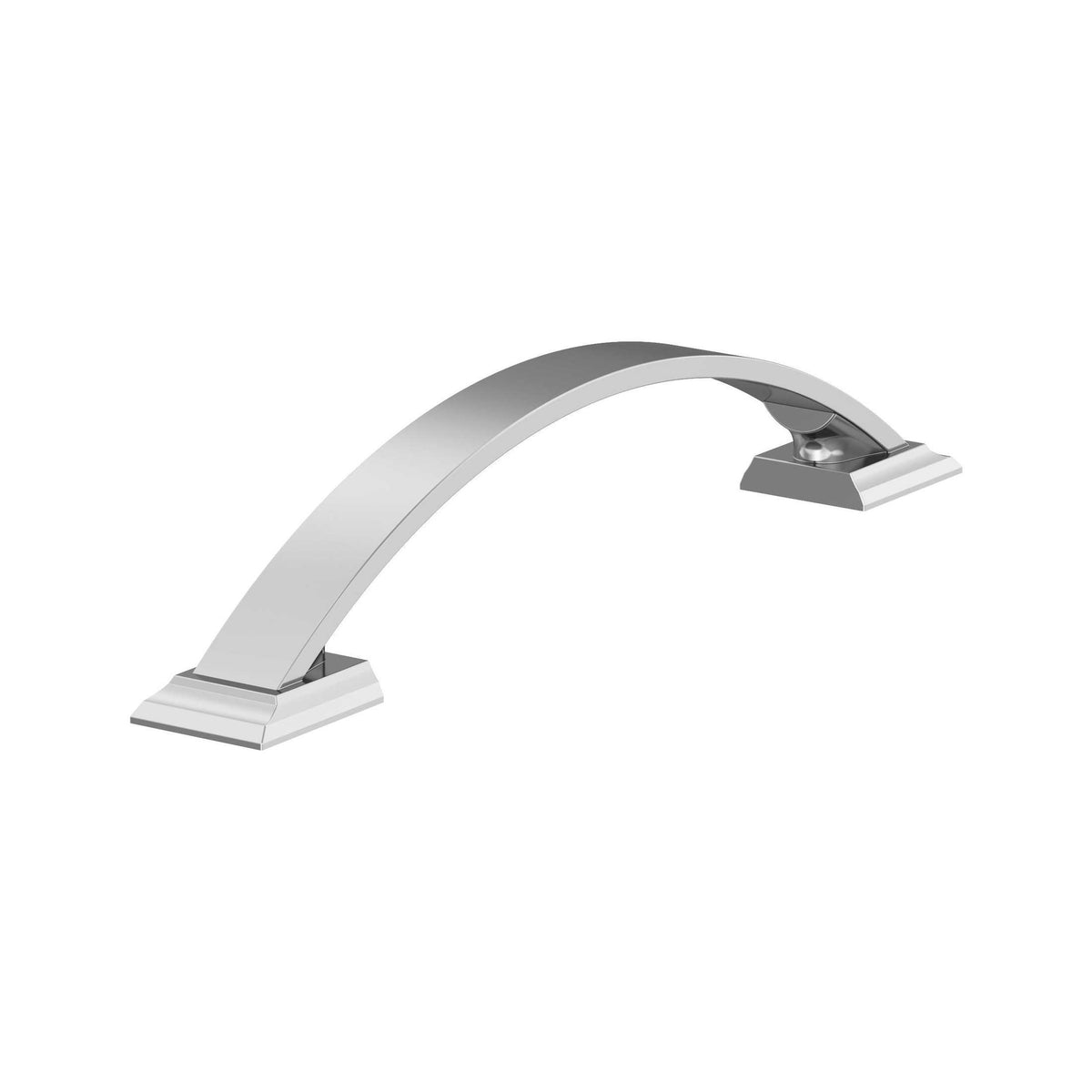 Candler 51/16 inch (128mm) CentertoCenter Polished Chrome Cabinet Pull