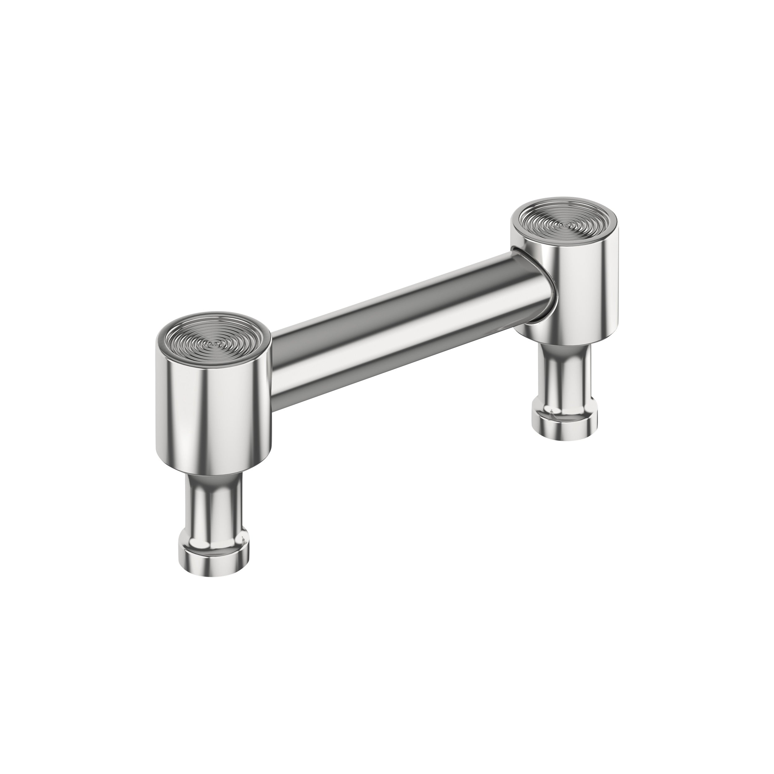 Dupont Circle 3 inch (76mm) Center-to-Center Polished Chrome Cabinet Pull