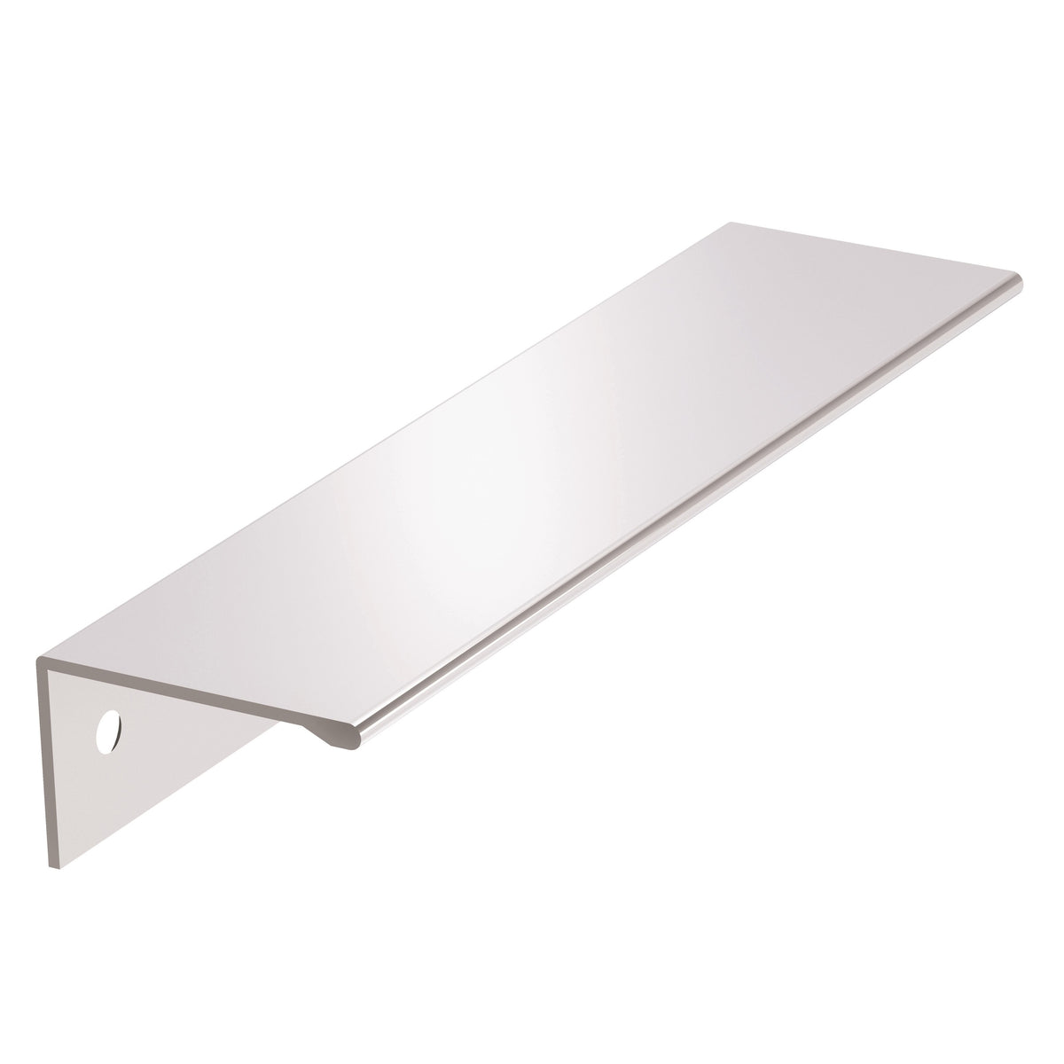 Edge Pulls 51/16 inch (128mm) CentertoCenter Polished Chrome Cabinet Edge Pull