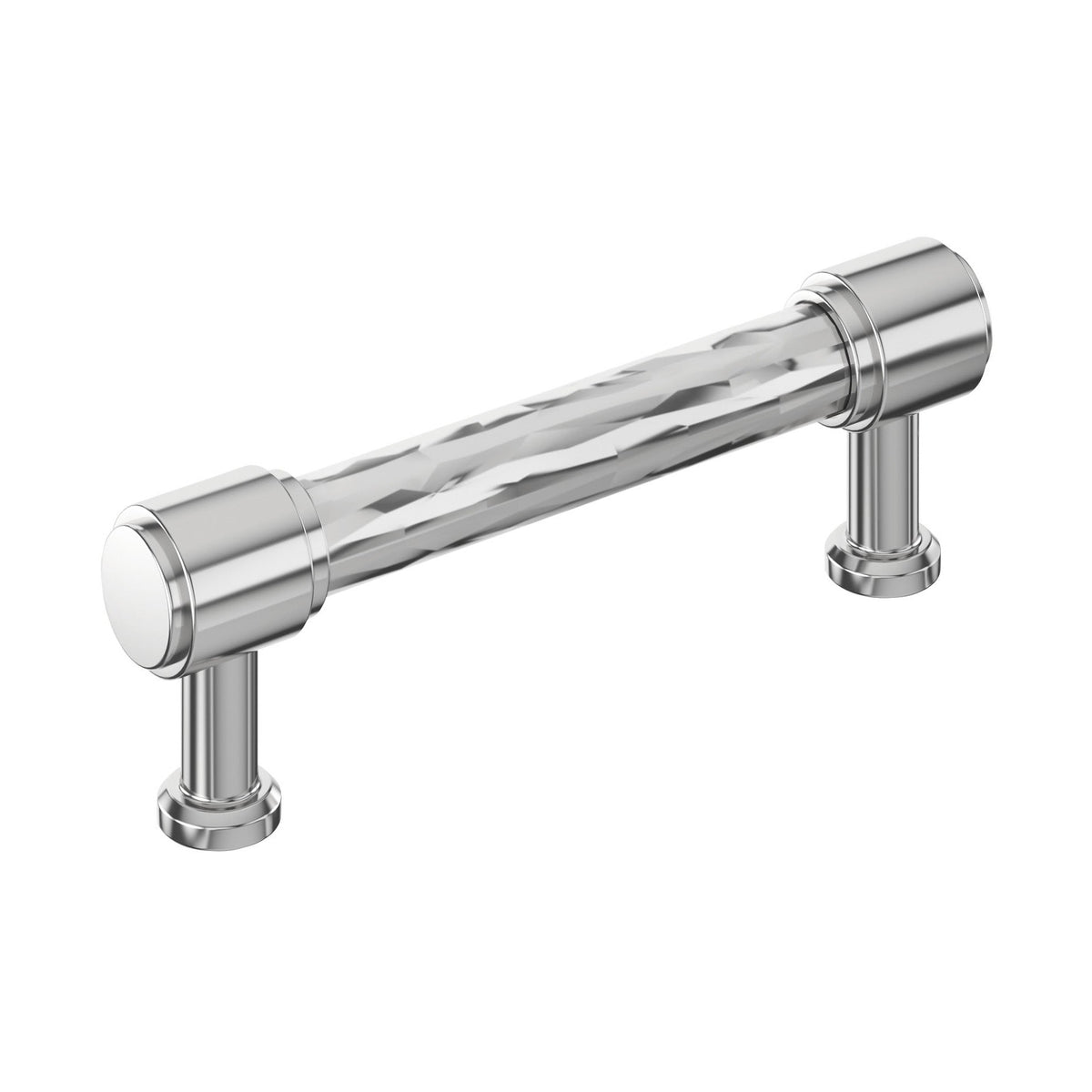 Fairfax 3-3/4 inch (96mm) Center-to-Center Polished Chrome Cabinet Pull