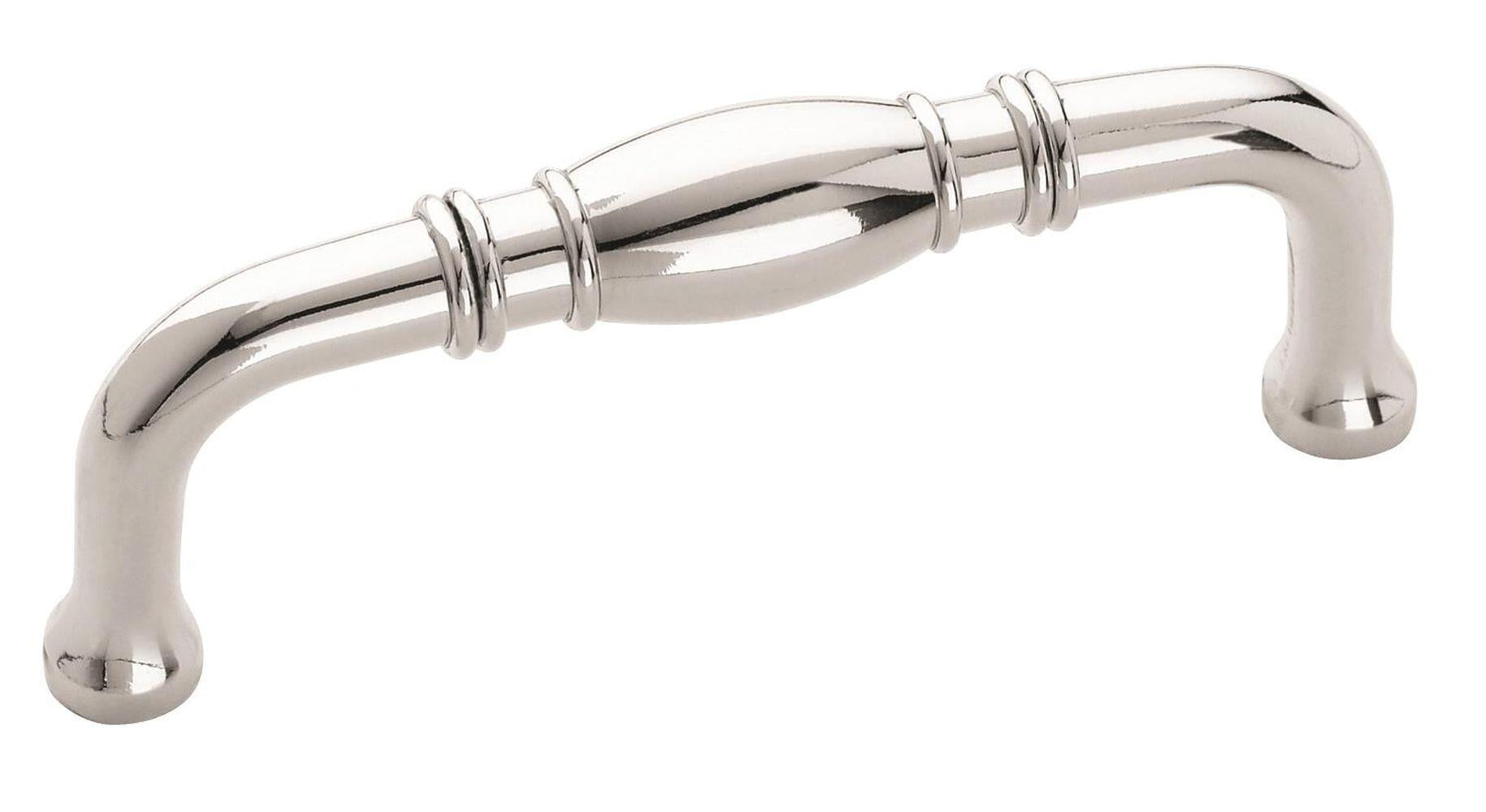 Granby 3 inch (76mm) CentertoCenter Polished Chrome Cabinet Pull