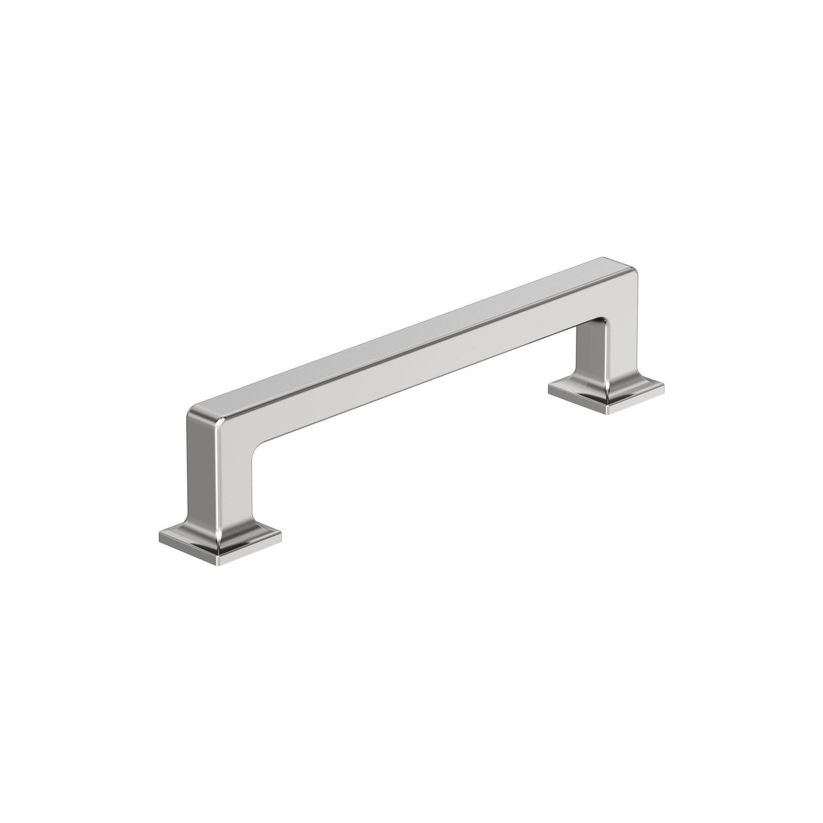 Lintel 51/16 inch (128mm) CentertoCenter Polished Chrome Cabinet Pull