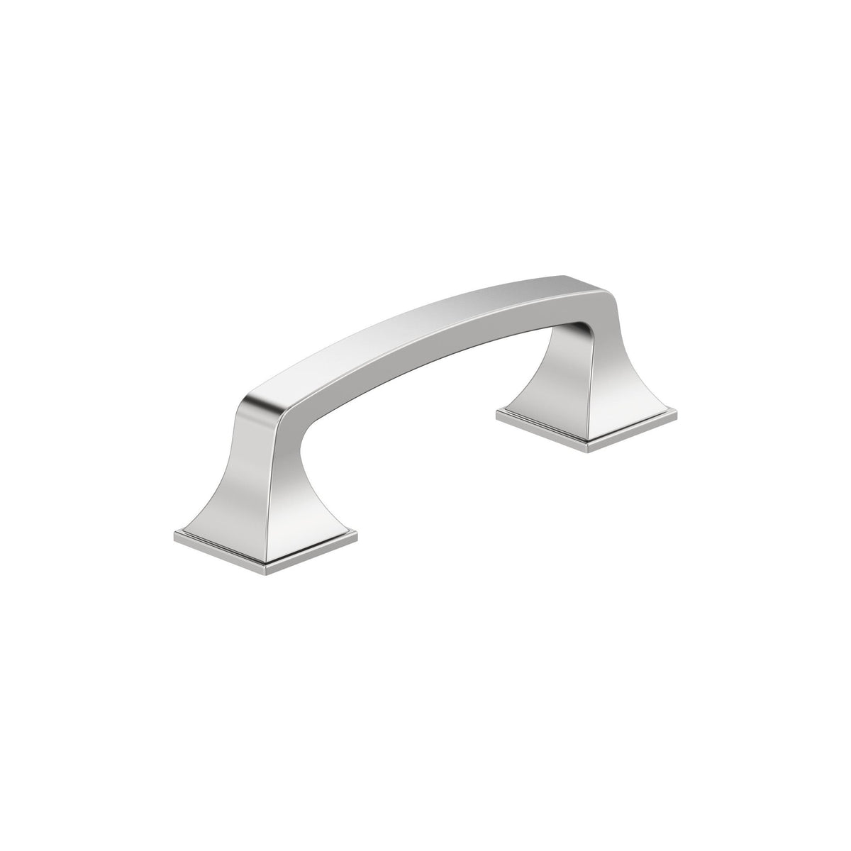 Ville 3 inch (76mm) CentertoCenter Polished Chrome Cabinet Pull