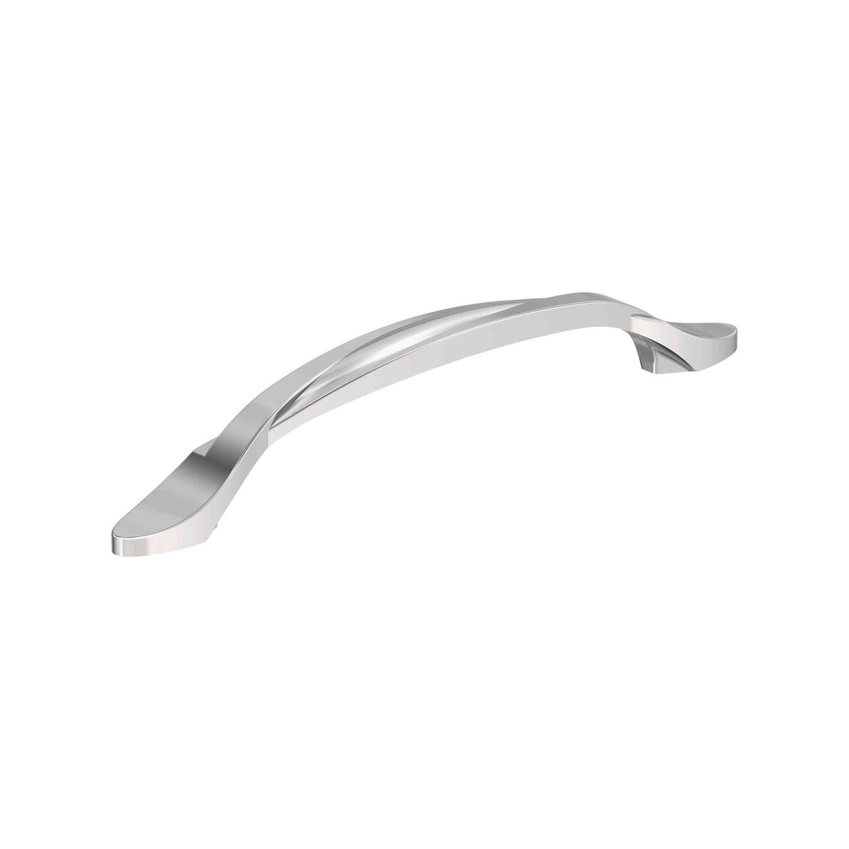 Intertwine 51/16 inch (128mm) CentertoCenter Polished Chrome Cabinet Pull