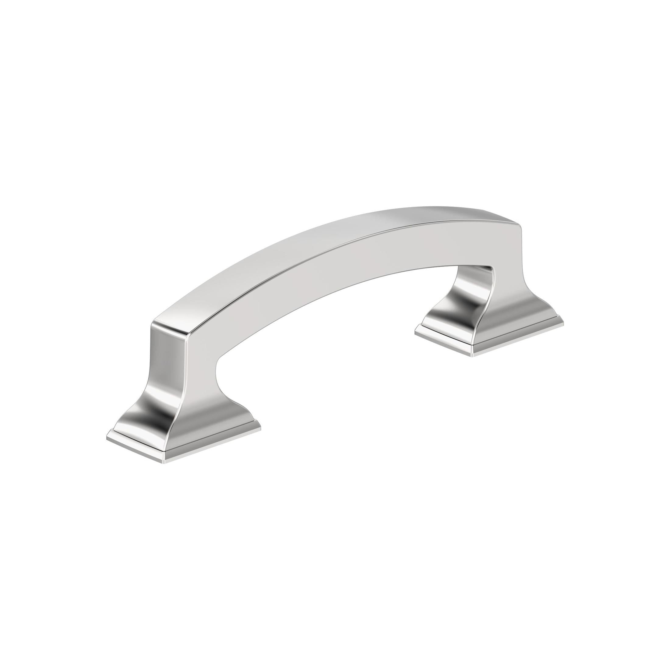 Incisive 3 inch (76mm) CentertoCenter Polished Chrome Cabinet Pull