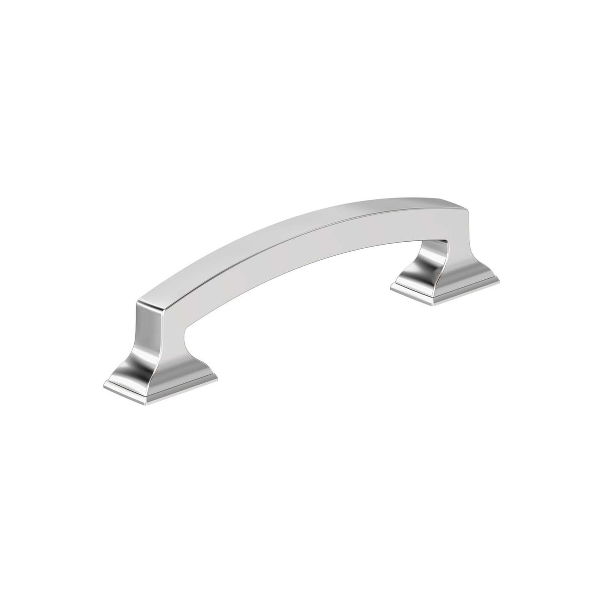 Incisive 33/4 inch (96mm) CentertoCenter Polished Chrome Cabinet Pull