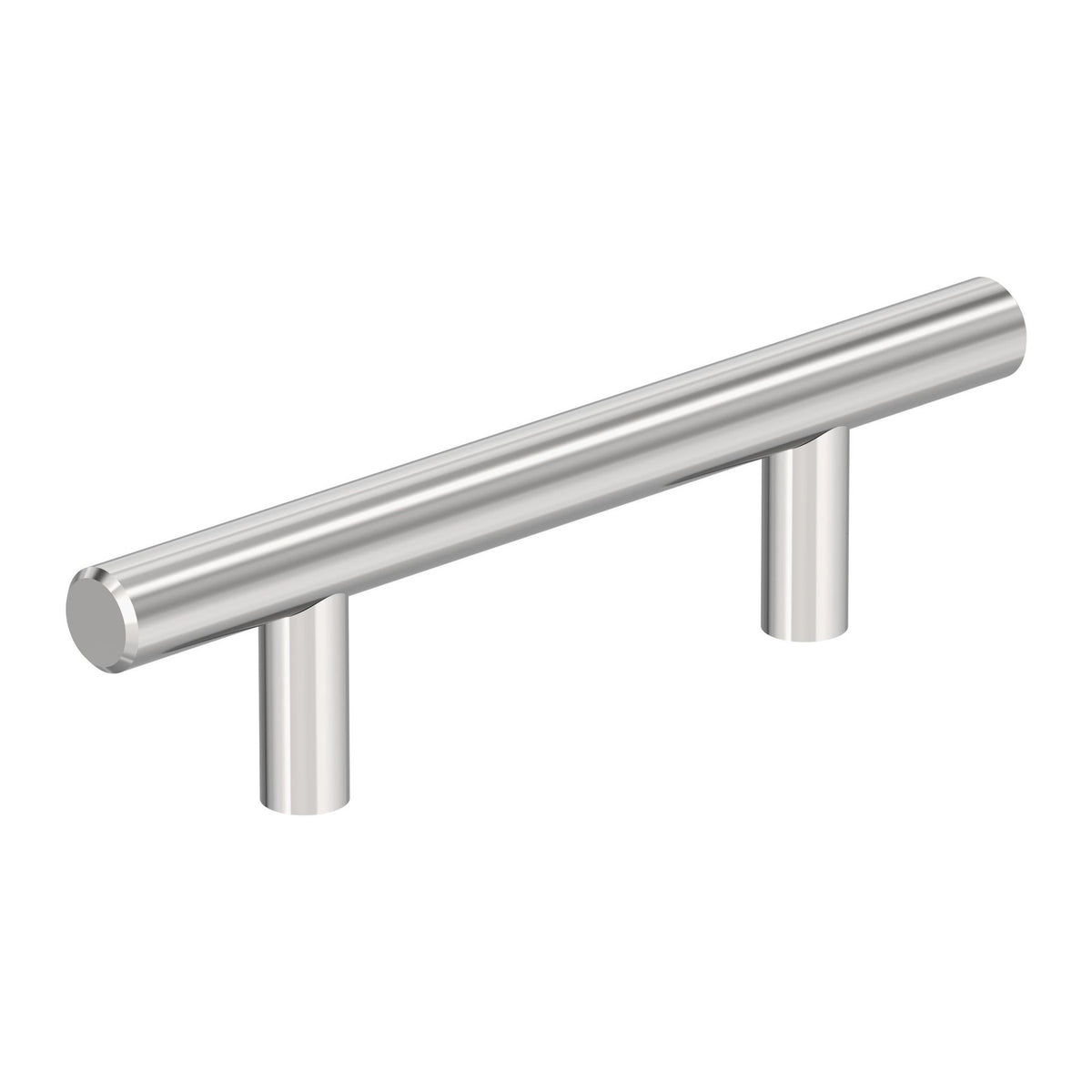 Bar Pulls Hollow 3 inch (76mm) CentertoCenter Polished Chrome Cabinet Pull