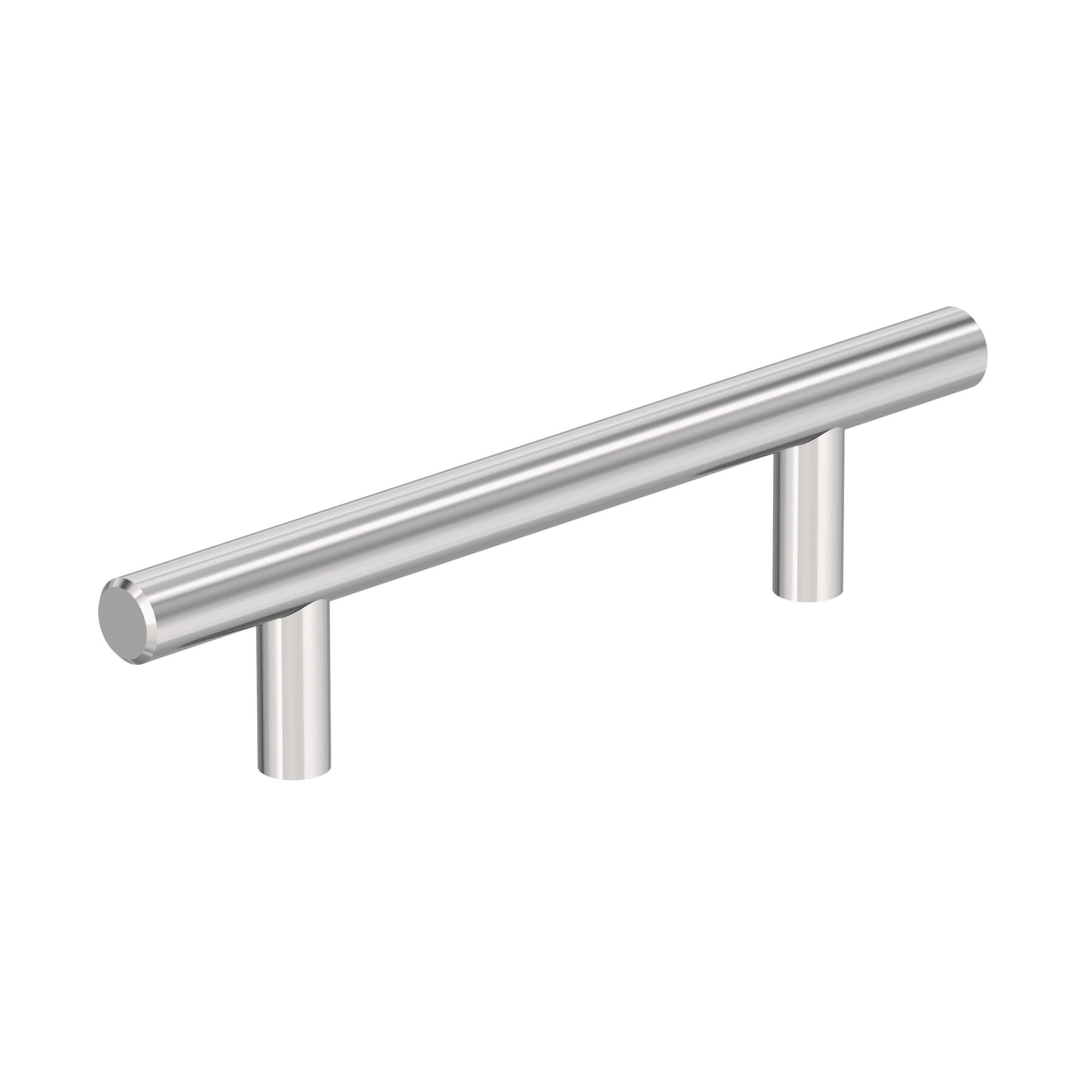 Bar Pulls Hollow 33/4 inch (96mm) CentertoCenter Polished Chrome Cabinet Pull