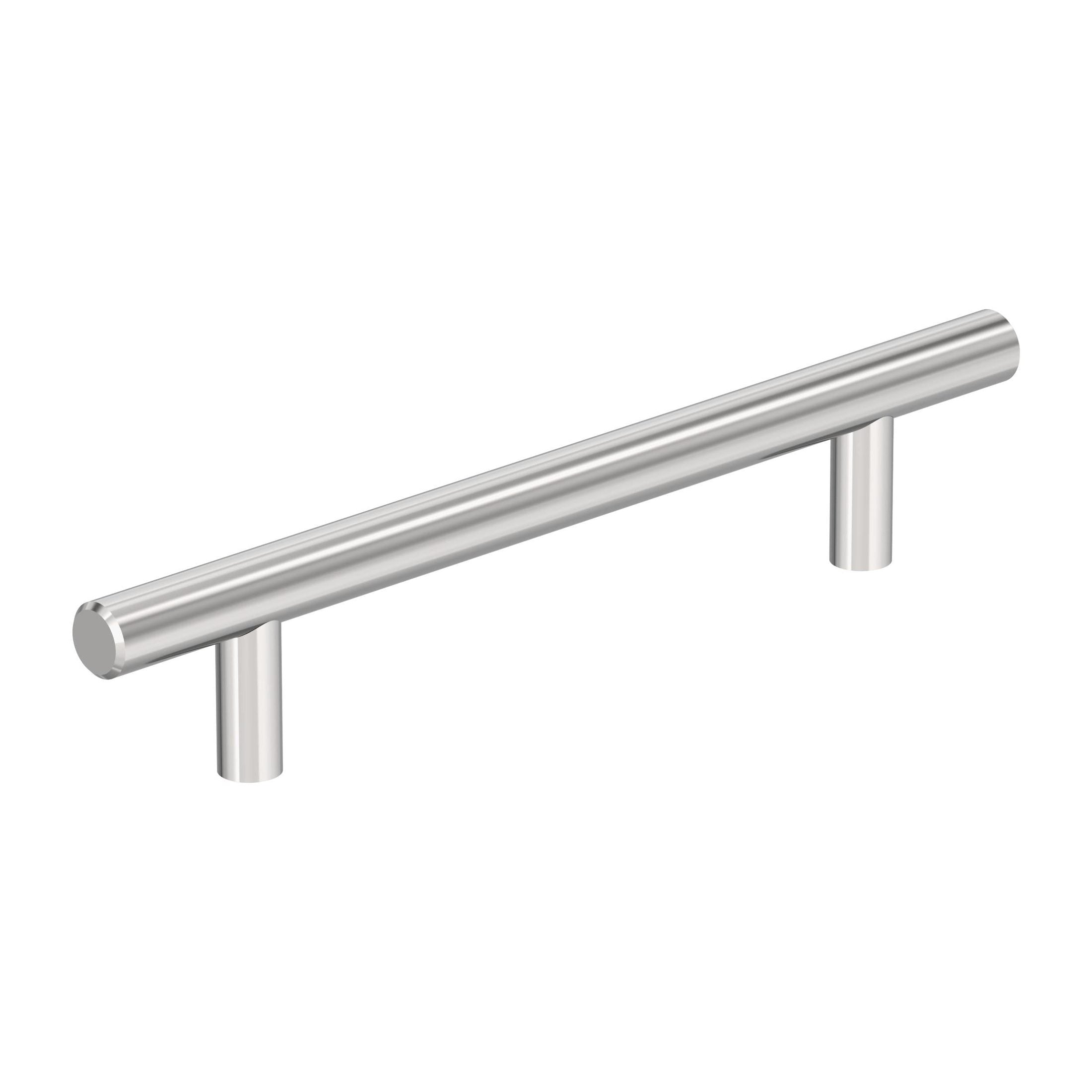 Bar Pulls Hollow 51/16 inch (128mm) CentertoCenter Polished Chrome Cabinet Pull