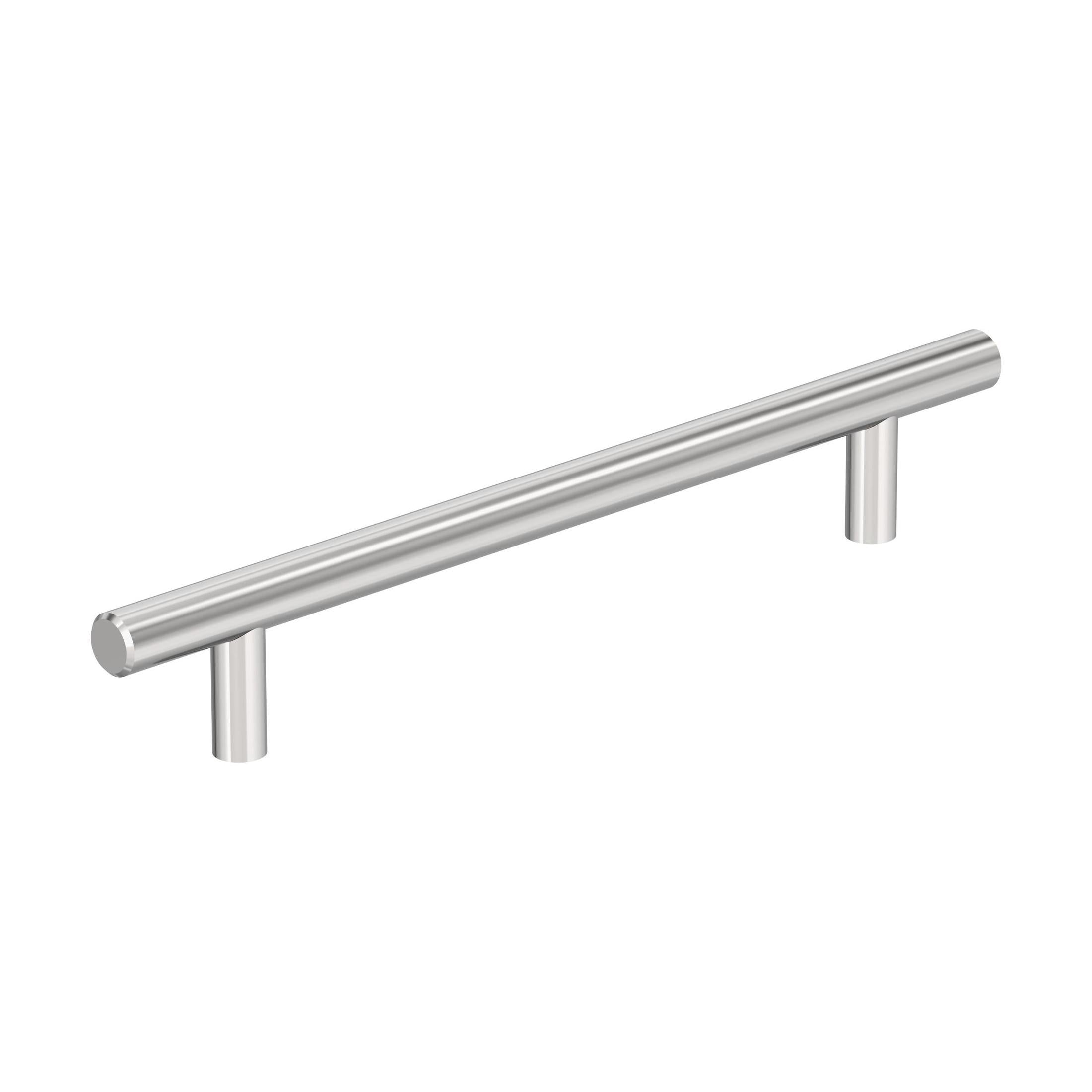 Bar Pulls Hollow 65/16 inch (160mm) CentertoCenter Polished Chrome Cabinet Pull