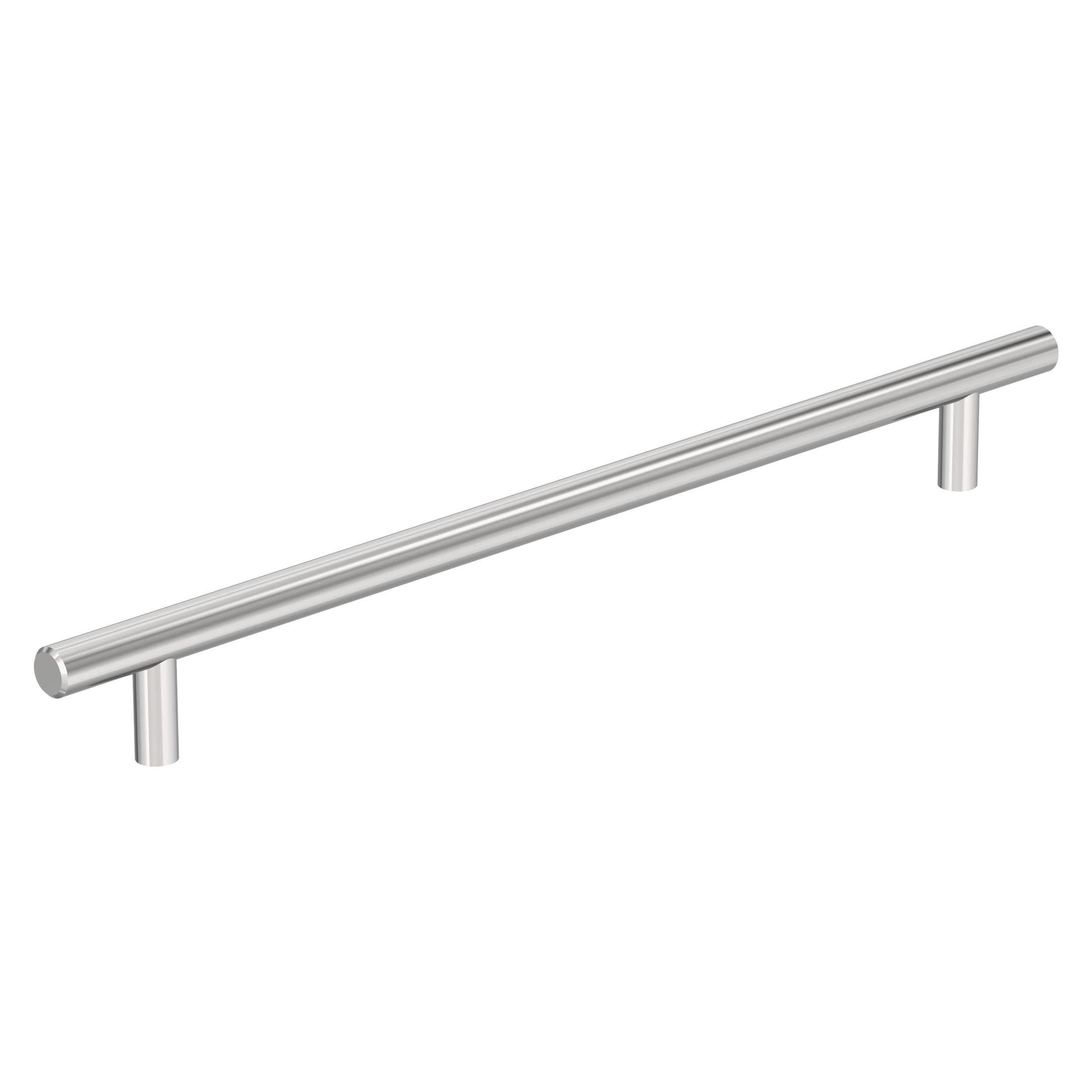 Bar Pulls Hollow 101/16 inch (256mm) CentertoCenter Polished Chrome Cabinet Pull