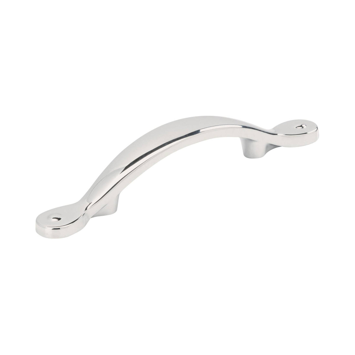 Inspirations 33/4 inch (96mm) CentertoCenter Polished Chrome Cabinet Pull
