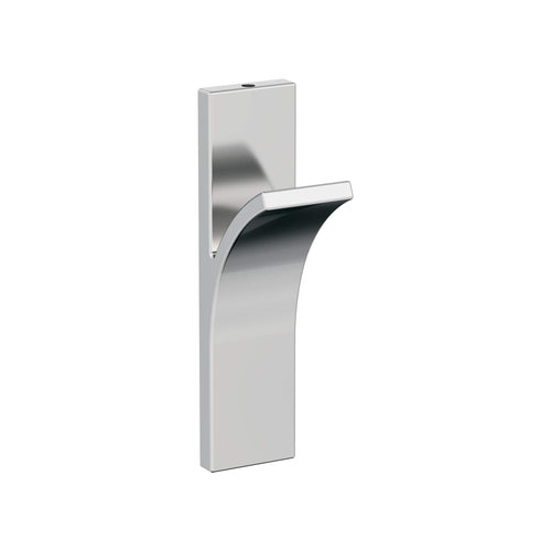 Apex Single Prong Polished Chrome Decorative Wall Hook