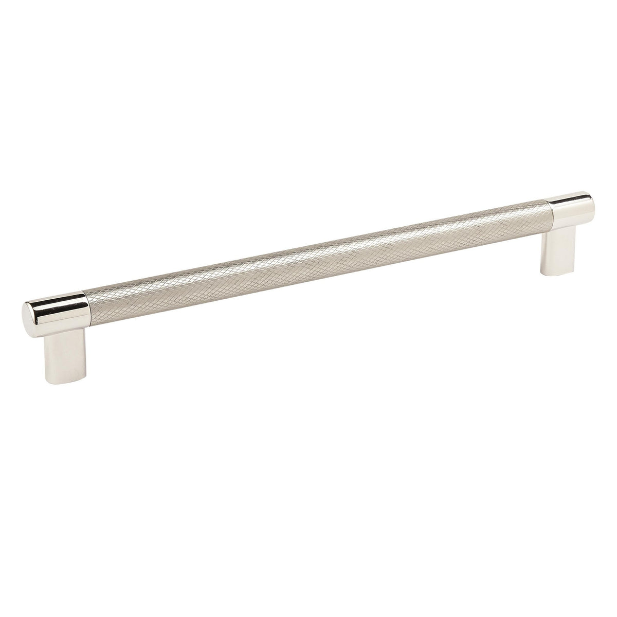 Esquire 101/16 inch (256mm) CentertoCenter Polished Nickel/Stainless Steel Cabinet Pull