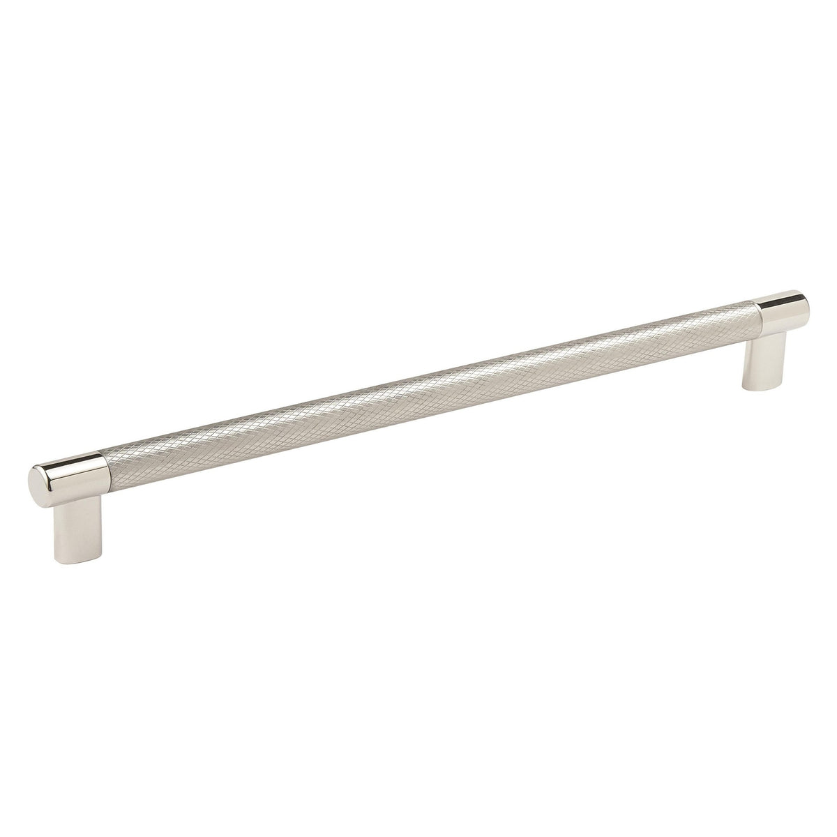 Esquire 125/8 inch (320mm) CentertoCenter Polished Nickel/Stainless Steel Cabinet Pull