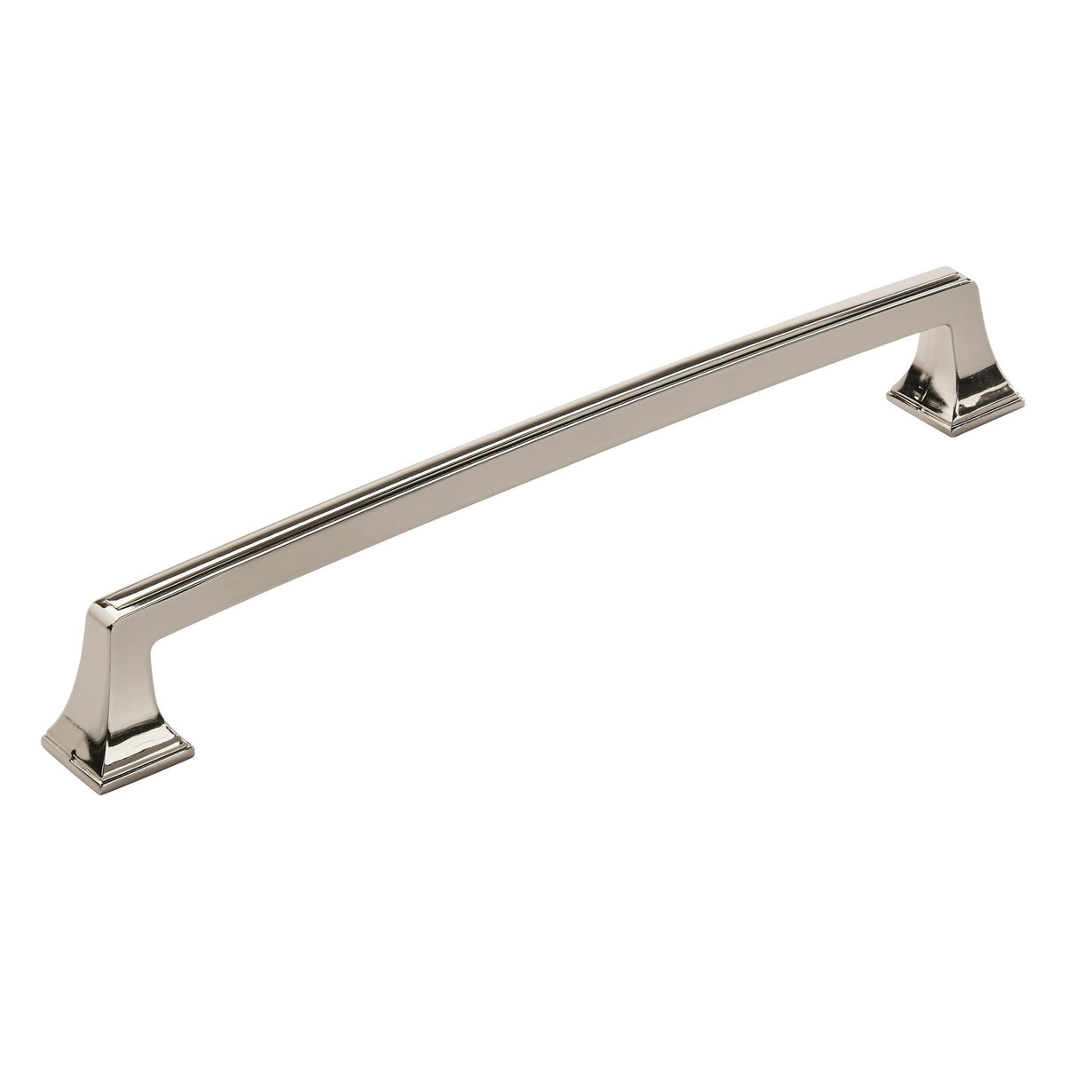 Mulholland 12 inch (305mm) CentertoCenter Polished Nickel Appliance Pull