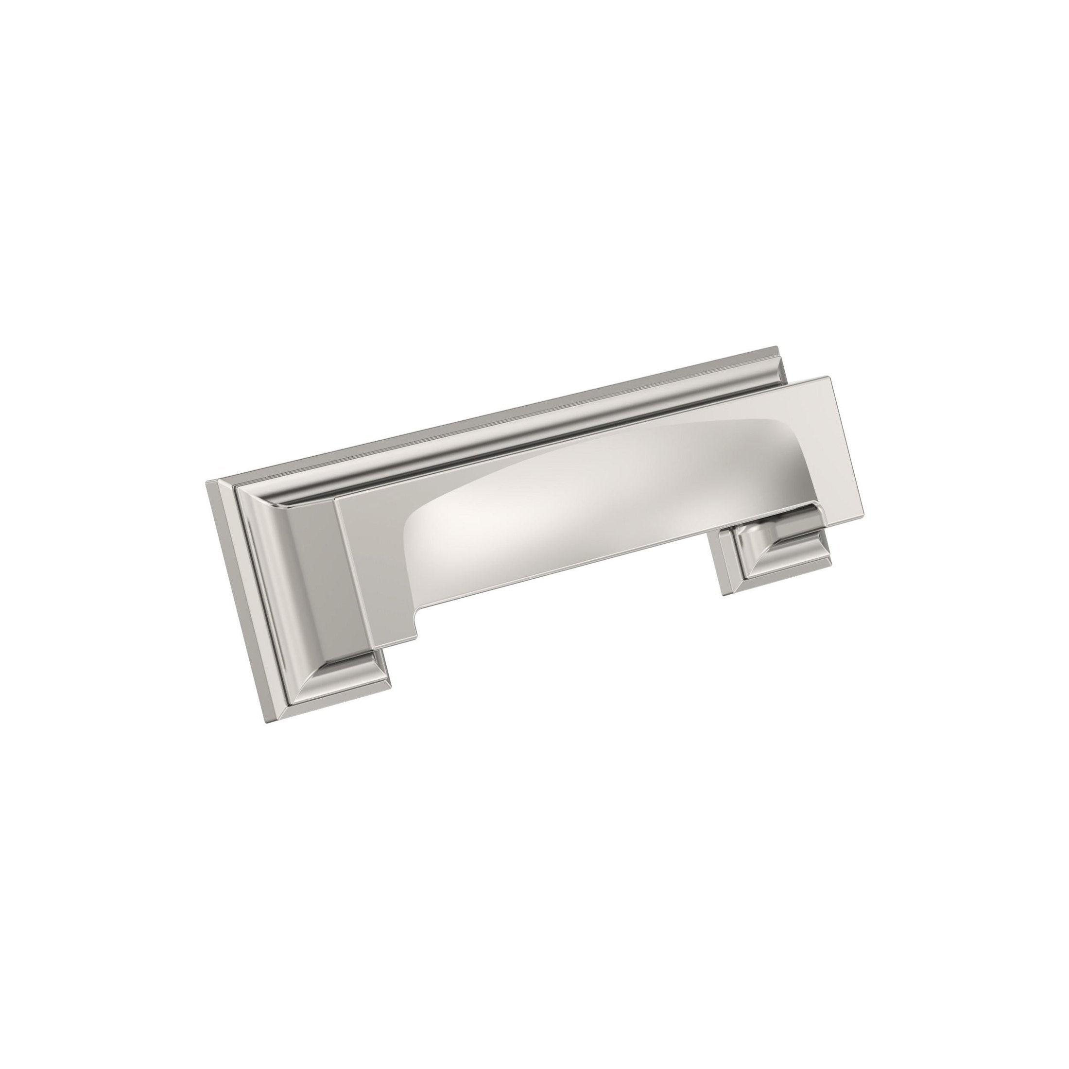 Appoint 3 inch or 33/4 inch (76mm or 96mm) CentertoCenter Polished Nickel Cabinet Cup Pull