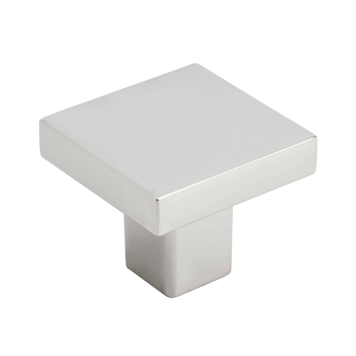 Monument 13/16 inch (30mm) Length Polished Nickel Cabinet Knob