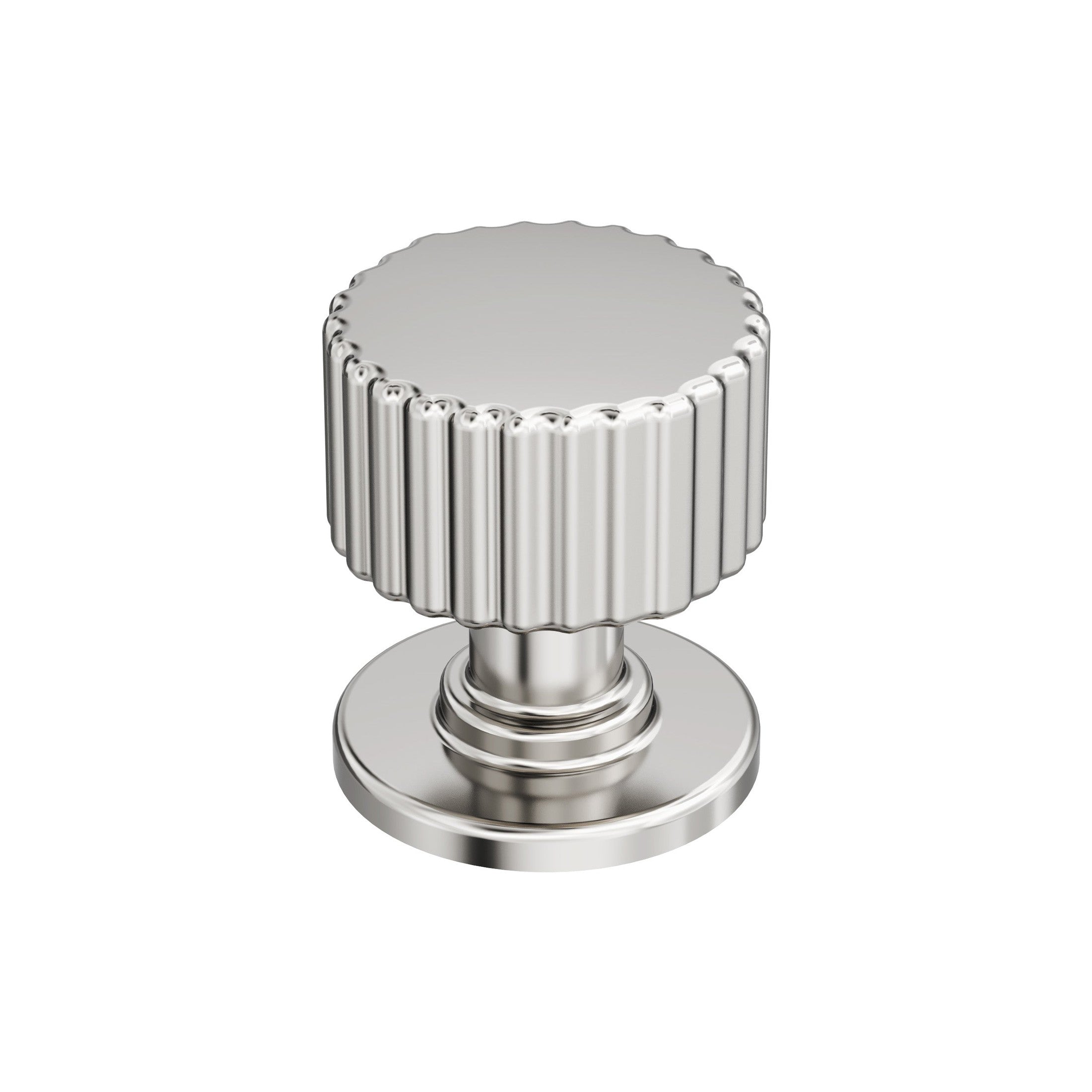 Ballard 11/8 inch (29mm) Diameter Polished Nickel Cabinet Knob