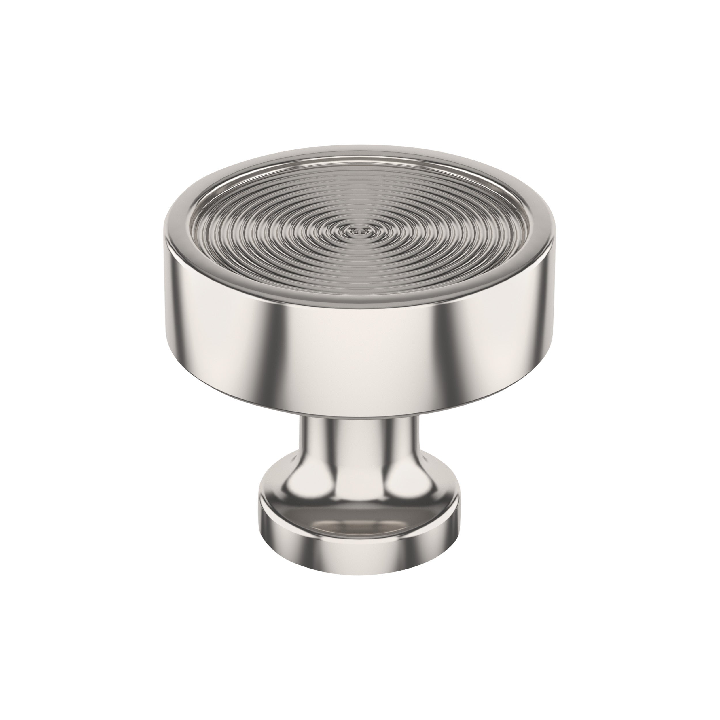 Dupont Circle 1-1/4 inch (32mm) Diameter Polished Nickel Cabinet Knob