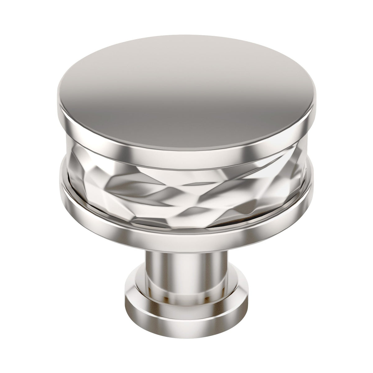 Fairfax 1-1/4 inch (32mm) Diameter Polished Nickel Cabinet Knob