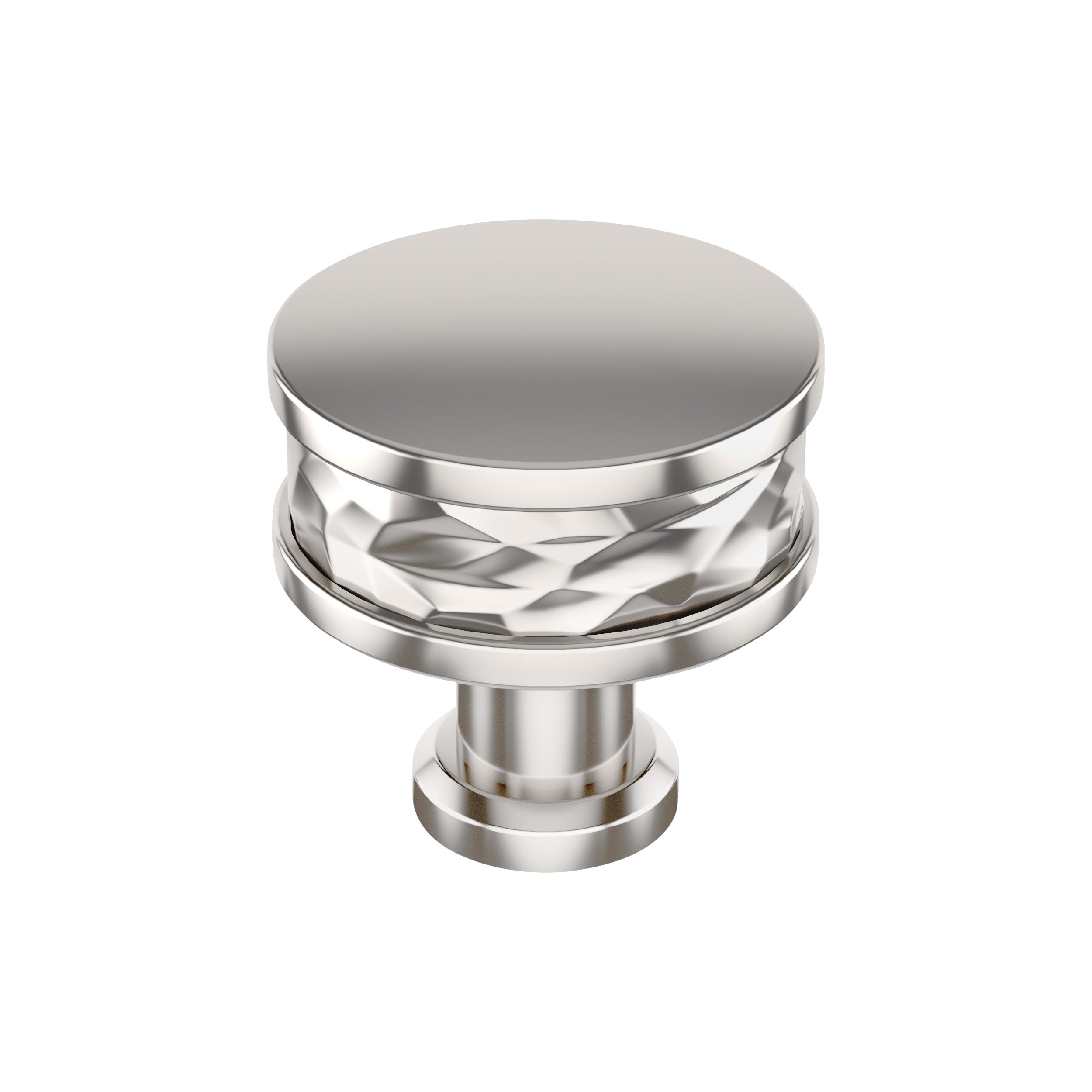 Fairfax 1-1/4 inch (32mm) Diameter Polished Nickel Cabinet Knob