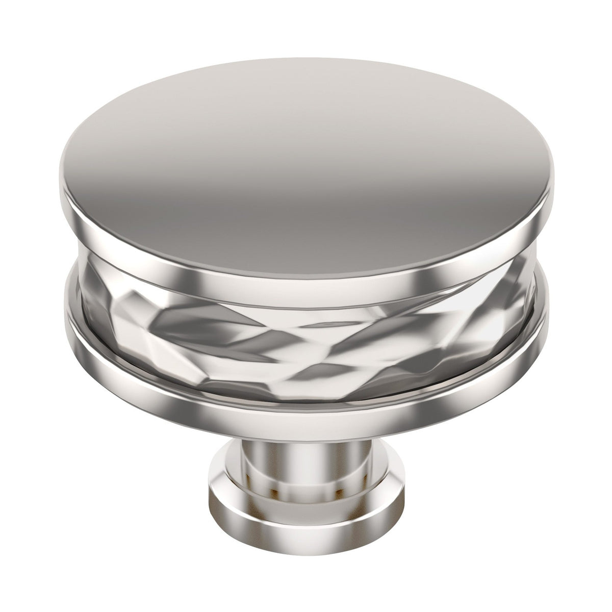 Fairfax 1-1/2 inch (38mm) Diameter Polished Nickel Cabinet Knob