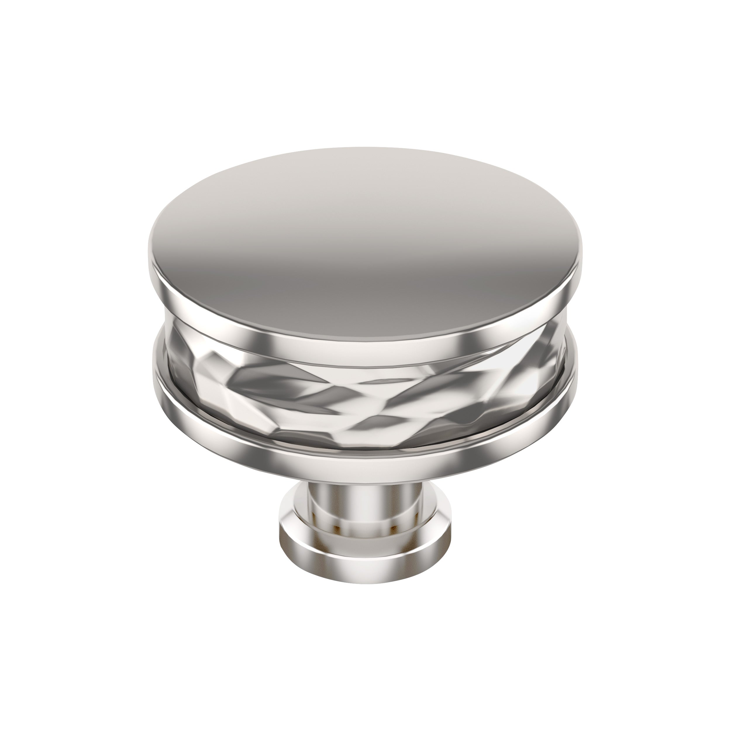 Fairfax 1-1/2 inch (38mm) Diameter Polished Nickel Cabinet Knob