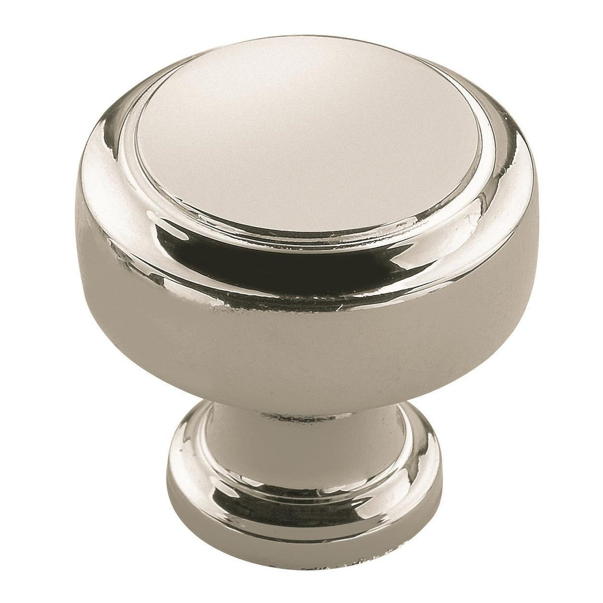 Highland Ridge 13/16 inch (30mm) Diameter Polished Nickel Cabinet Knob