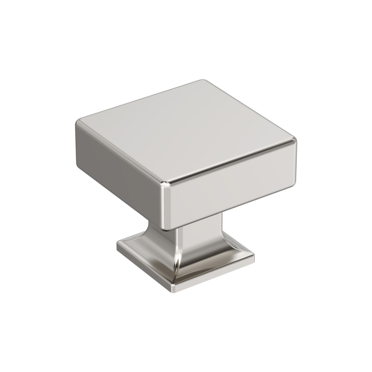 Lintel 11/4 inch (32mm) Length Polished Nickel Cabinet Knob