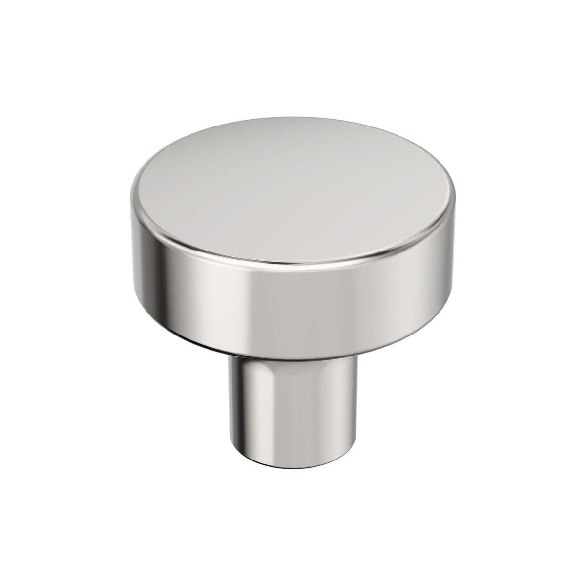 Merced 11/4 inch (32mm) Diameter Polished Nickel Cabinet Knob